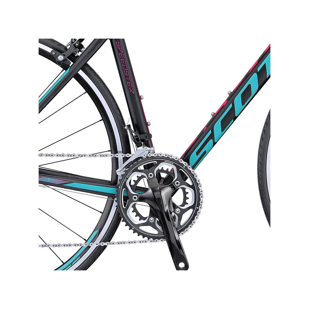 Scott Contessa Speedster 15, black/pink/turquoise - Bild 3