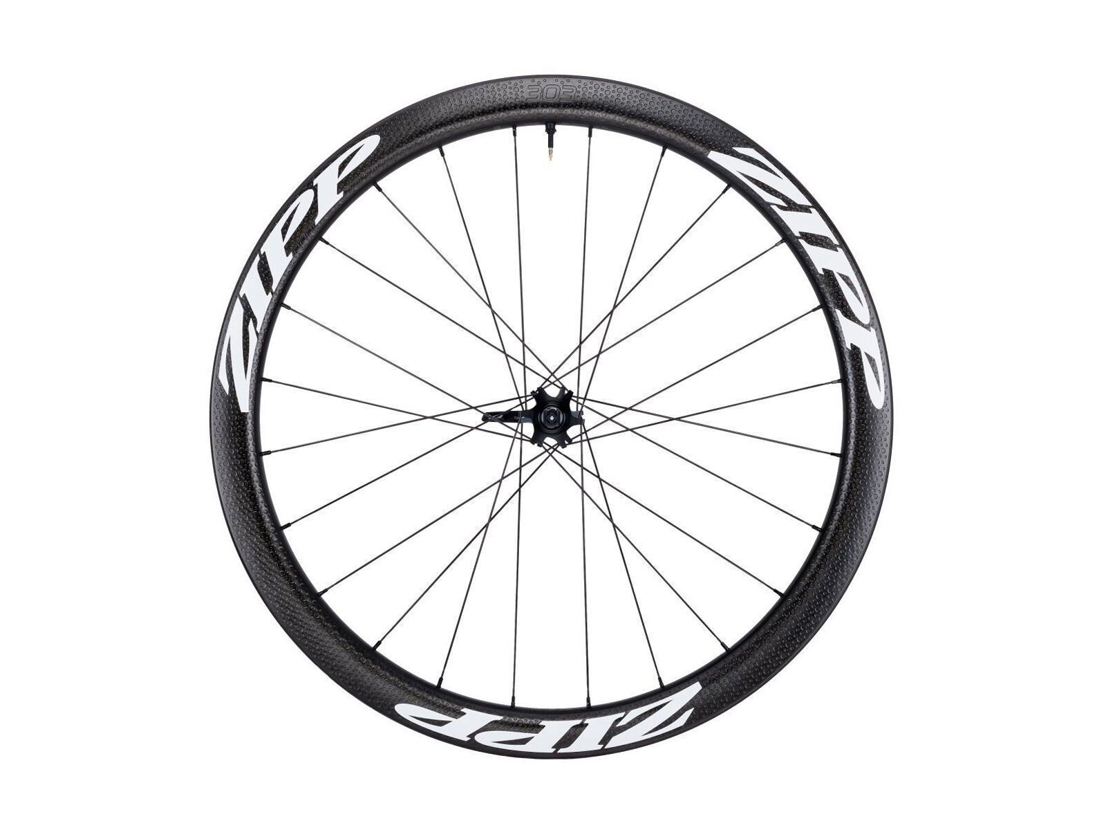 Zipp 303 Firecrest Carbon Clincher Tubeless Disc-brake, schwarz/weiß - Bild 1