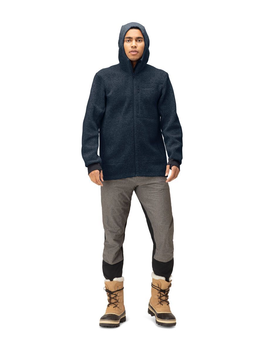 Norrona Norrøna warmwool3 Hood M's, indigo night - Bild 3