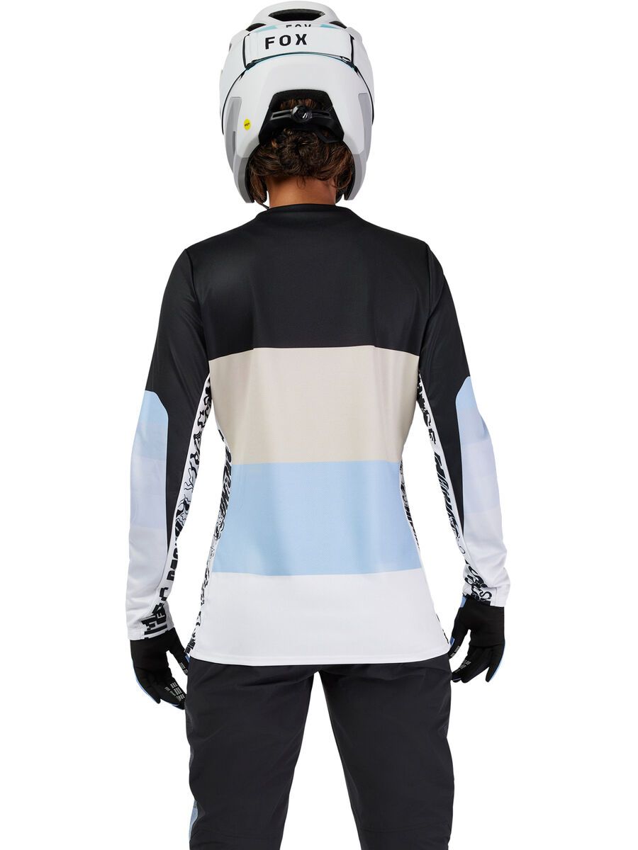 Fox Womans Ranger LS Jersey Grid, black - Bild 4