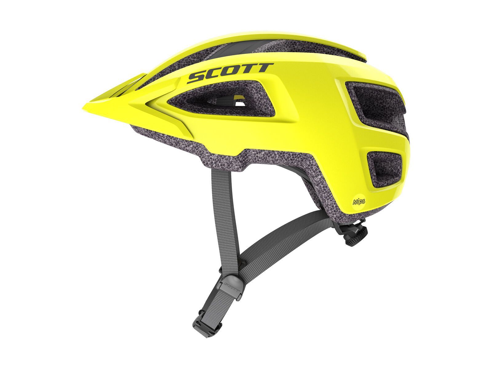 Scott Groove Plus Helmet, radium yellow - Bild 2