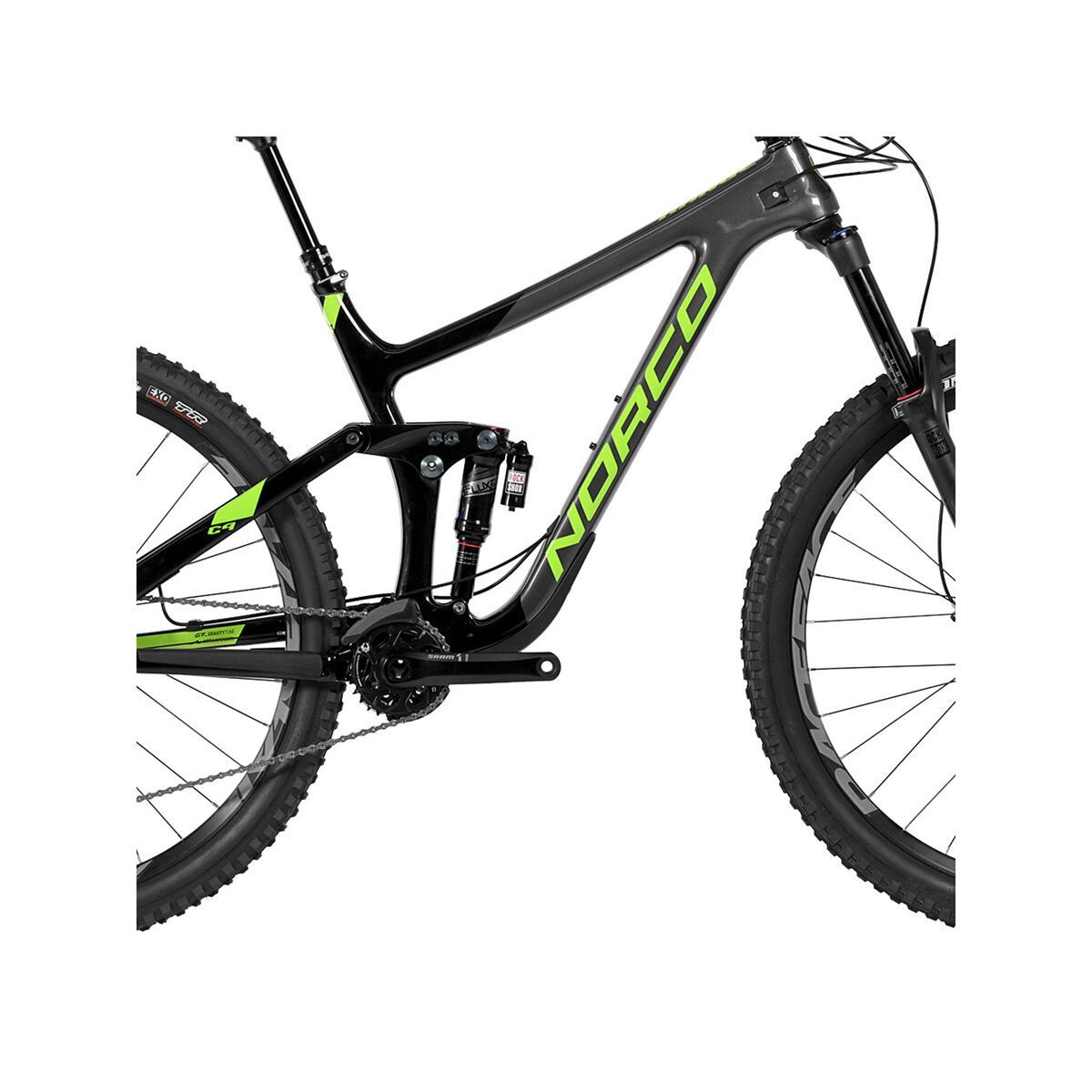 Norco Range C 9.2, charcoal/black/green - Bild 4