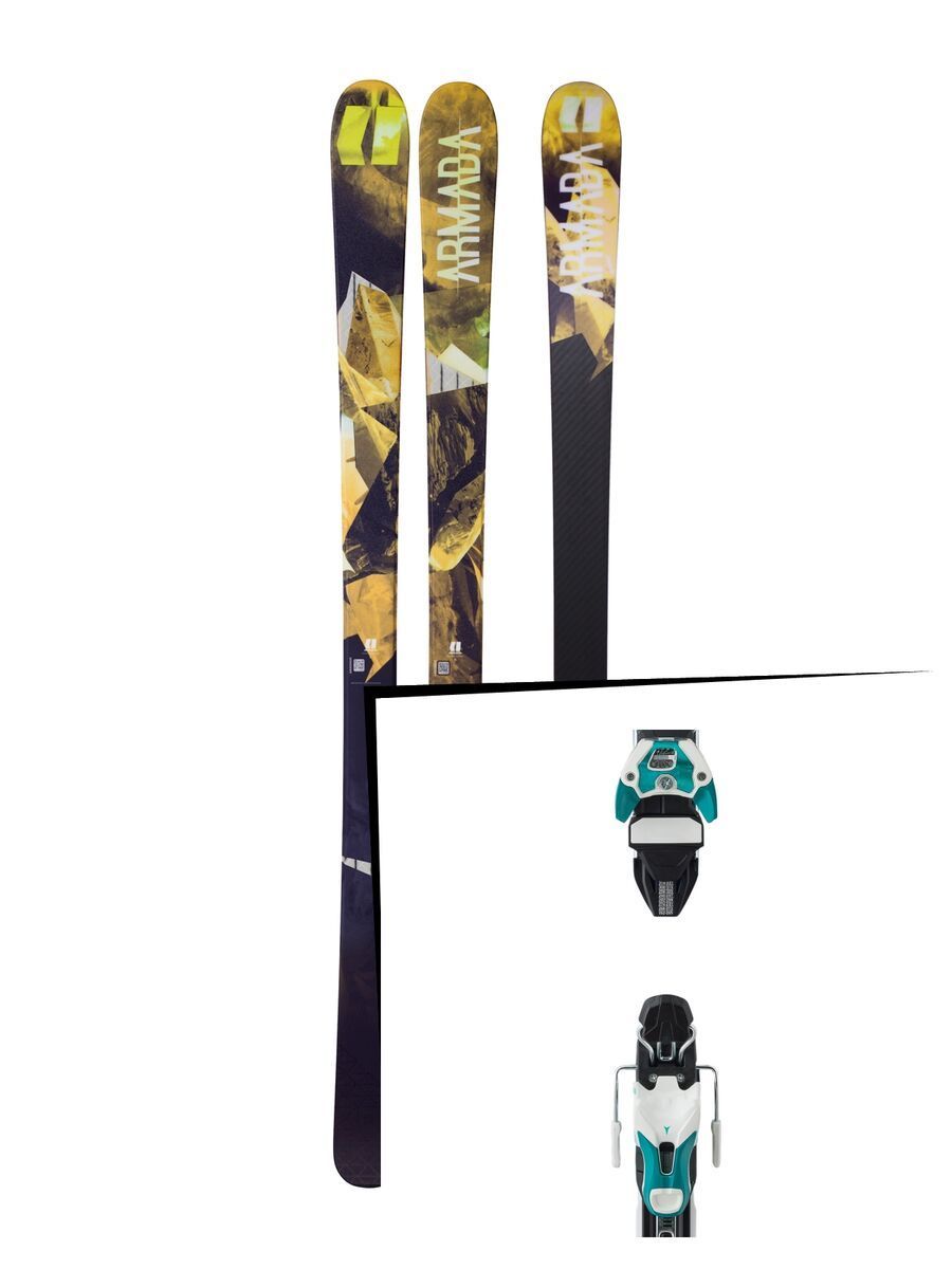 Set: Armada Invictus 89 Ti 2018 + Atomic Warden 11 DT white/mint - Bild 1