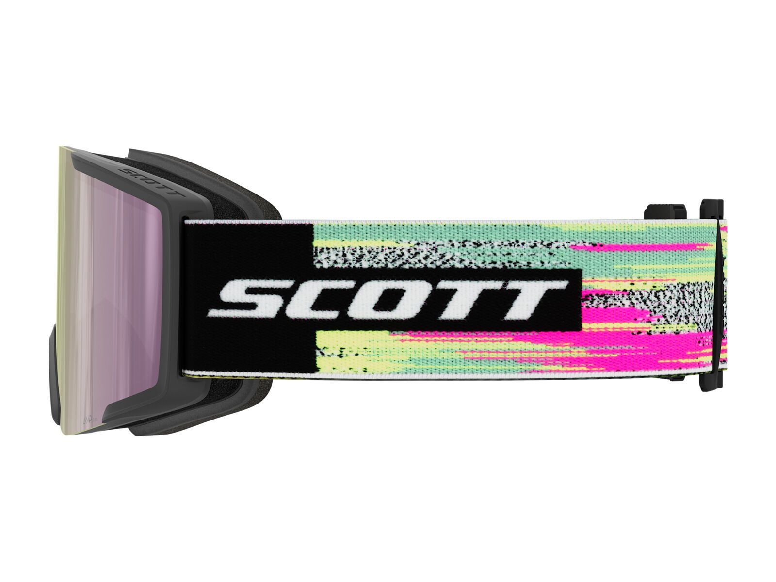 Scott Shield, AMP Lavender Chrome / black/neon yellow - Bild 2