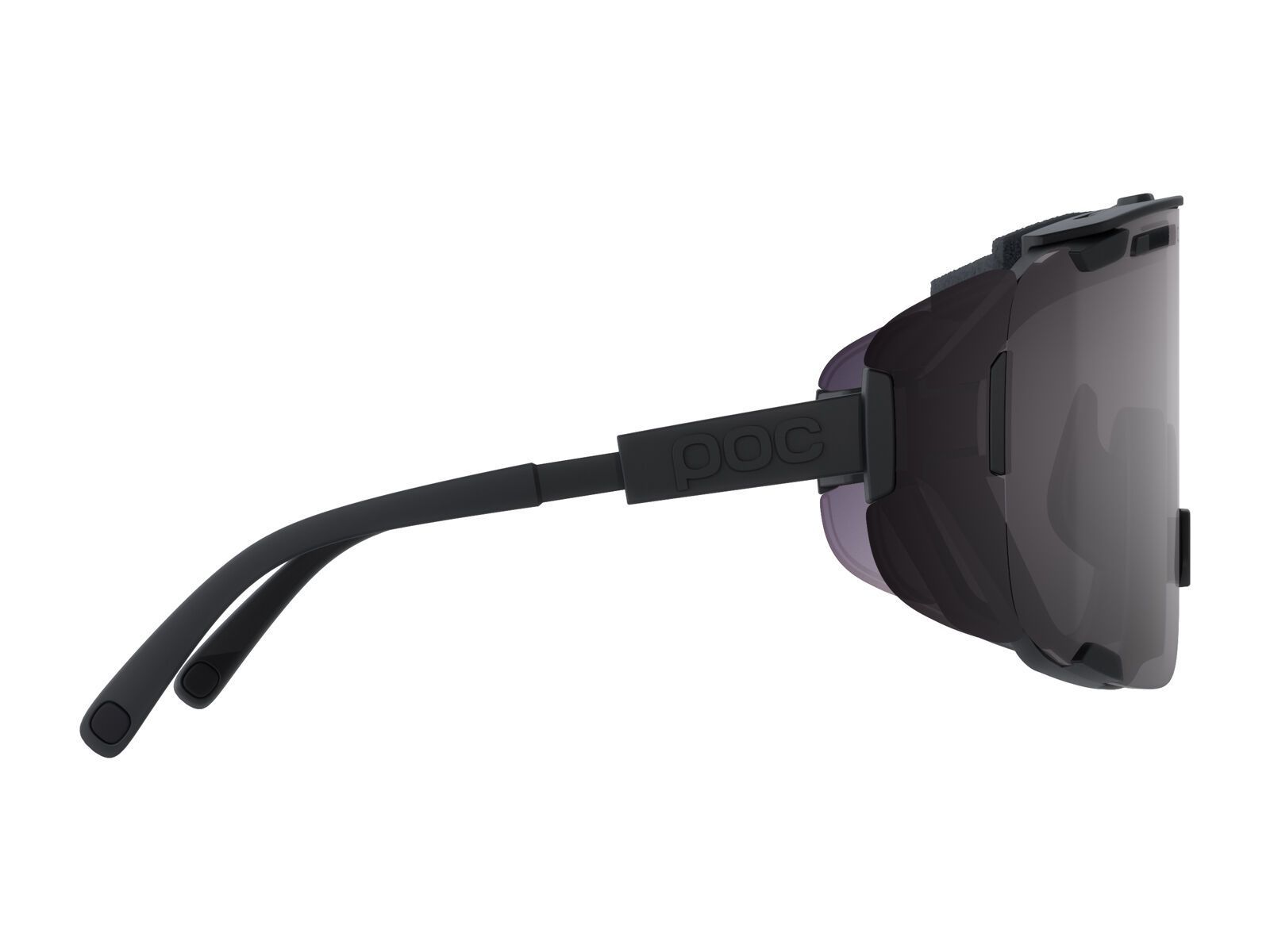 POC Devour Glacial Clarity Define/No Mirror, uranium black - Bild 3