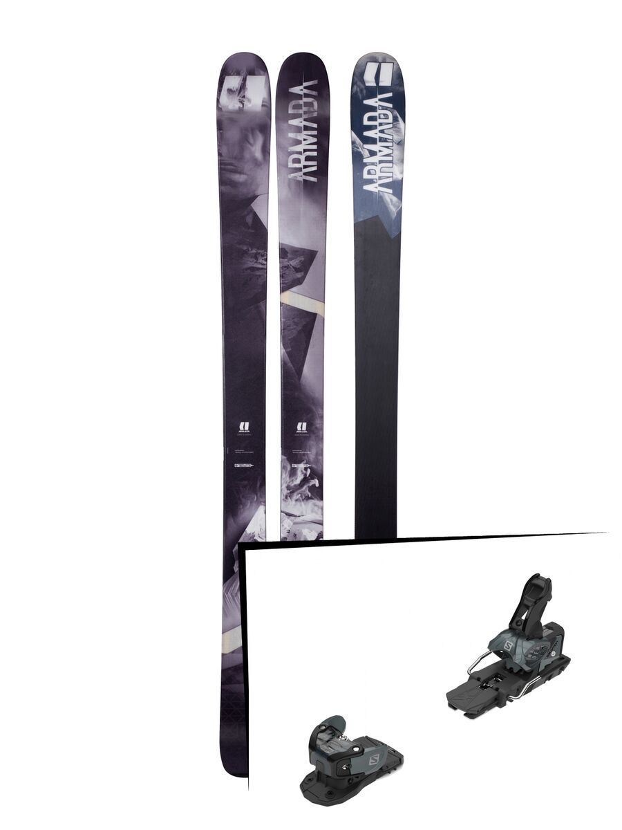 Set: Armada Invictus 108 Ti 2018 + Salomon Warden MNC 13 black/grey - Bild 1