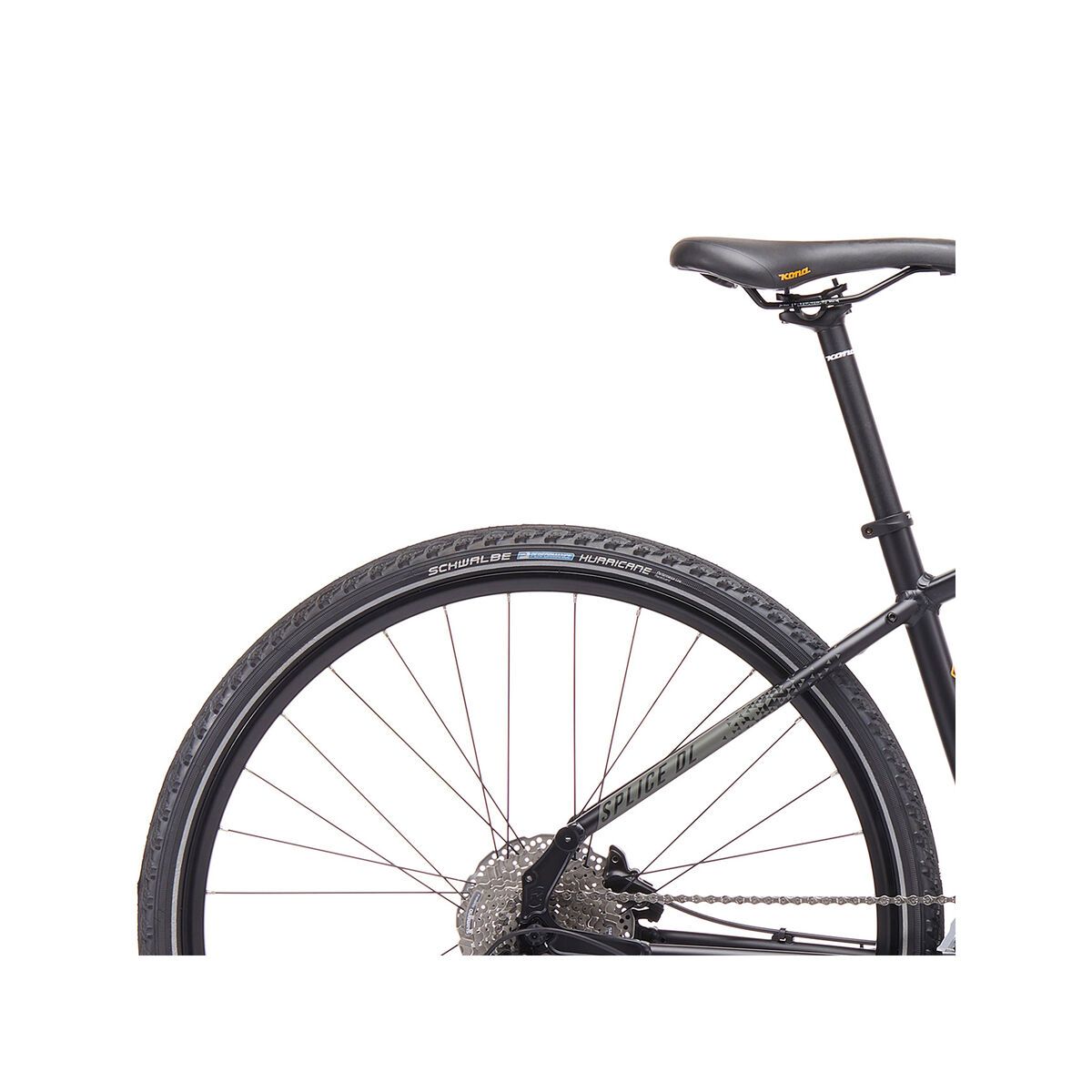 Kona Splice DL, black w/gray & mustard - Bild 6