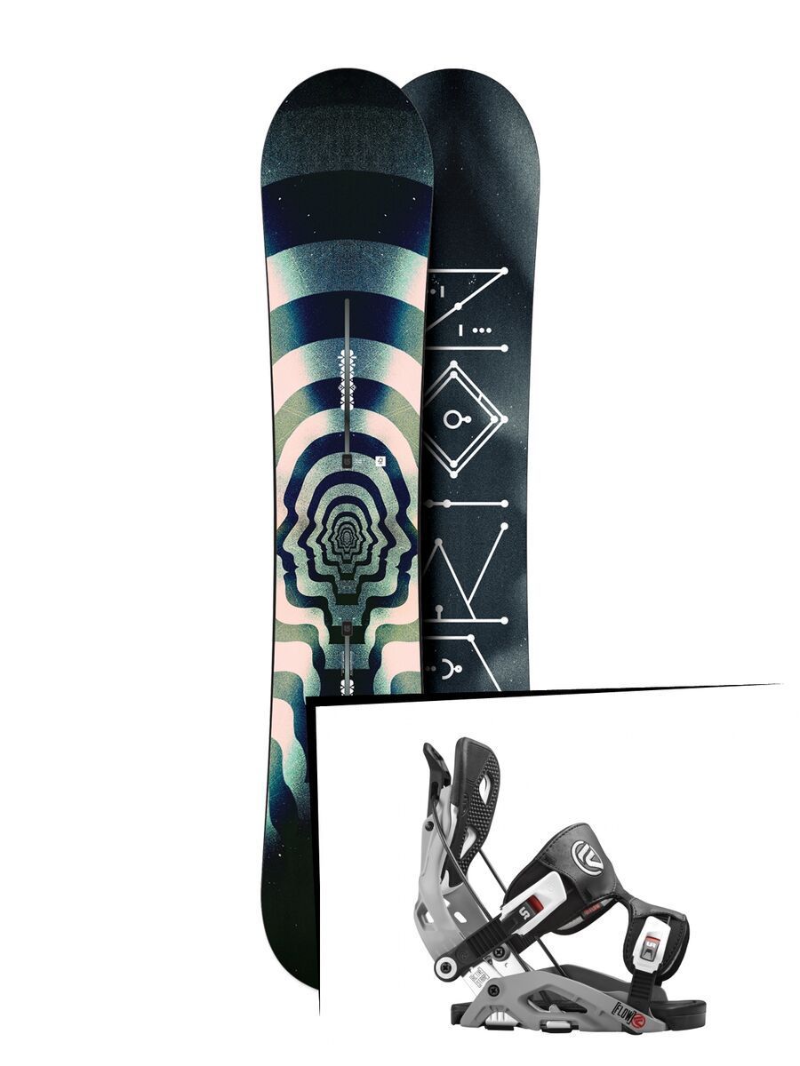 Set: Burton TWC Pro 2017 + Flow Fuse (1513142S) - Bild 1