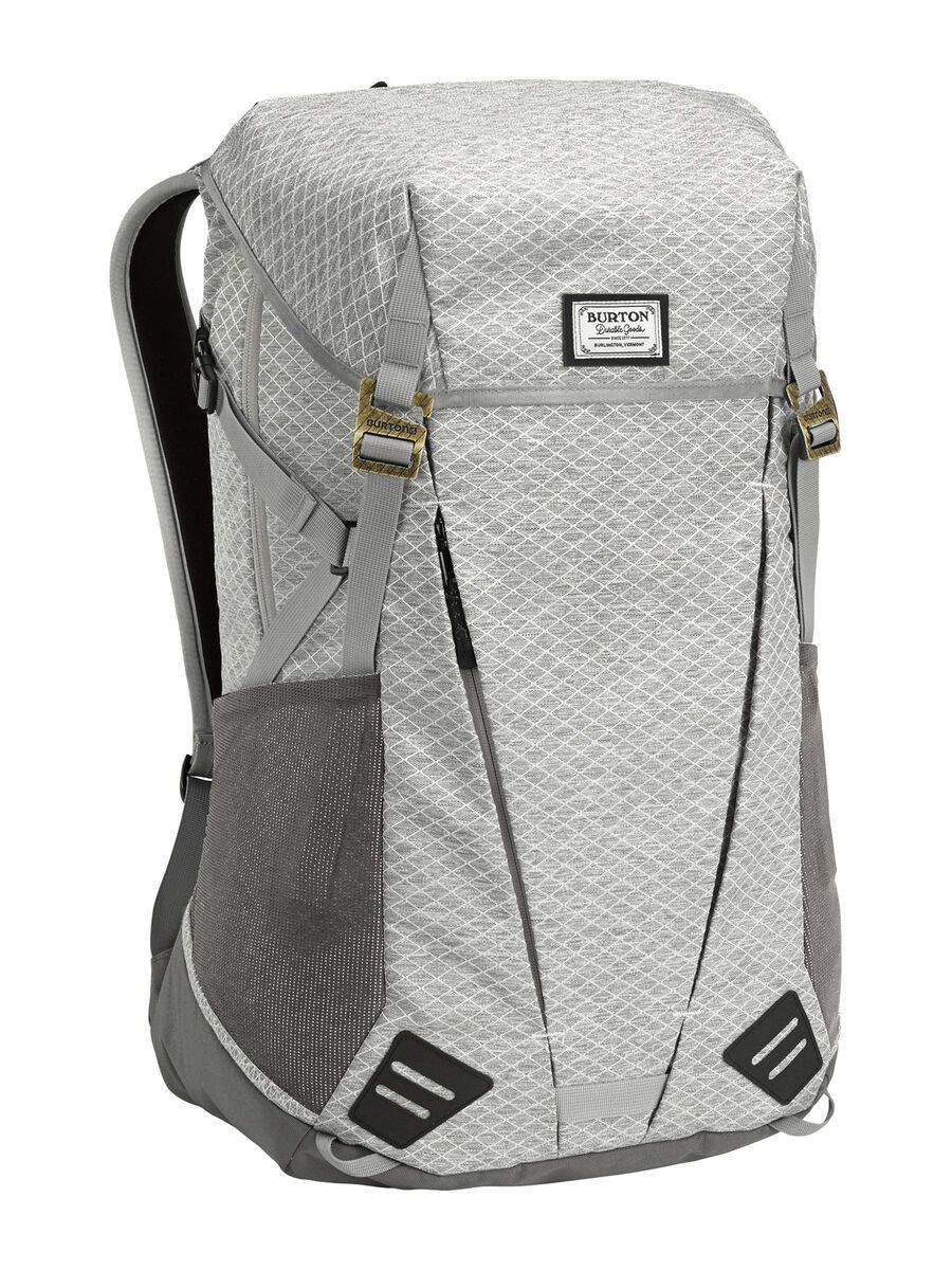 Burton Prism Pack, grey heather/diamond ripstop - Bild 1