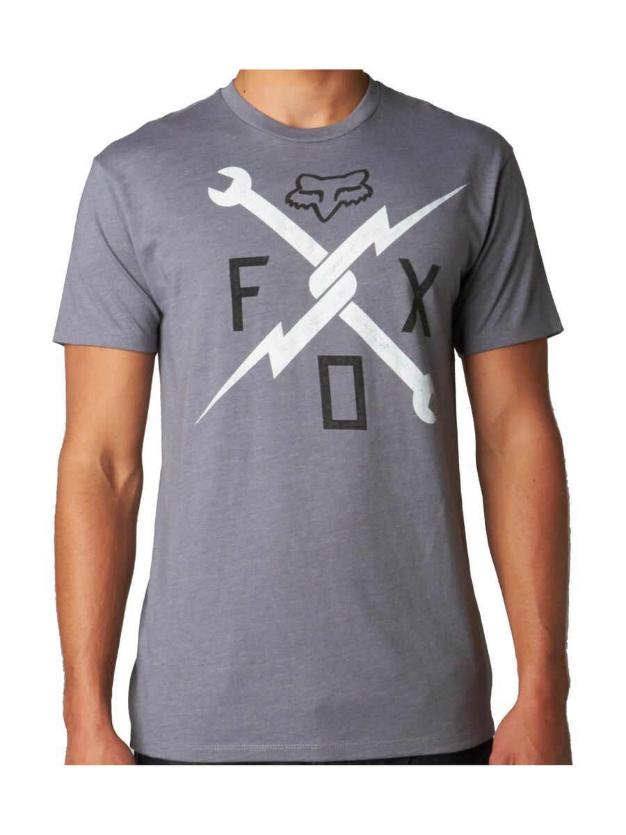 Fox Allegiance SS Tee, heather graphite - Bild 1