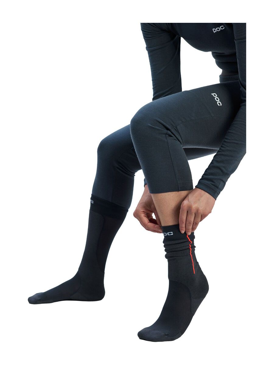POC Race Sock, sylvanite grey - Bild 6