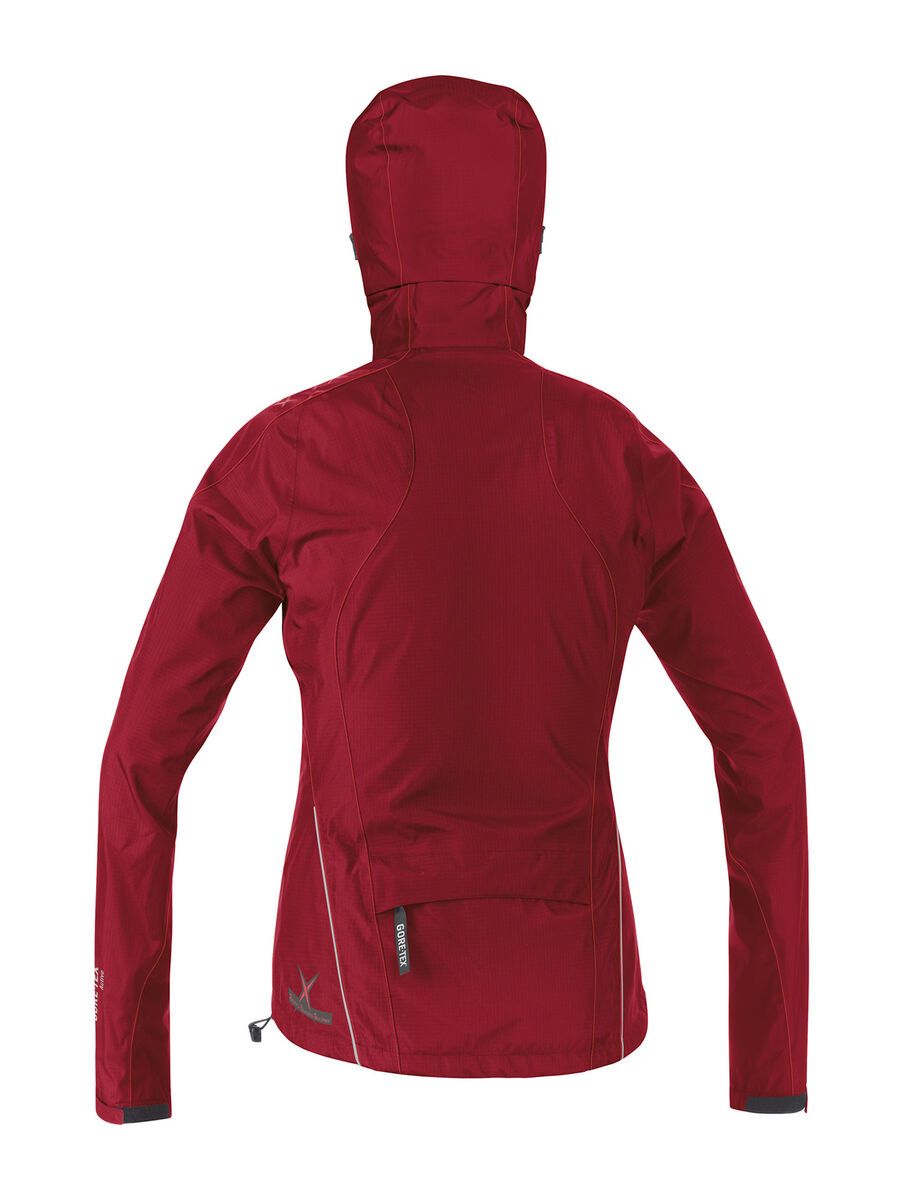 Gore Bike Wear Alp-X 2.0 Gore-Tex Active Lady Jacke, ruby red/lumi orange - Bild 5