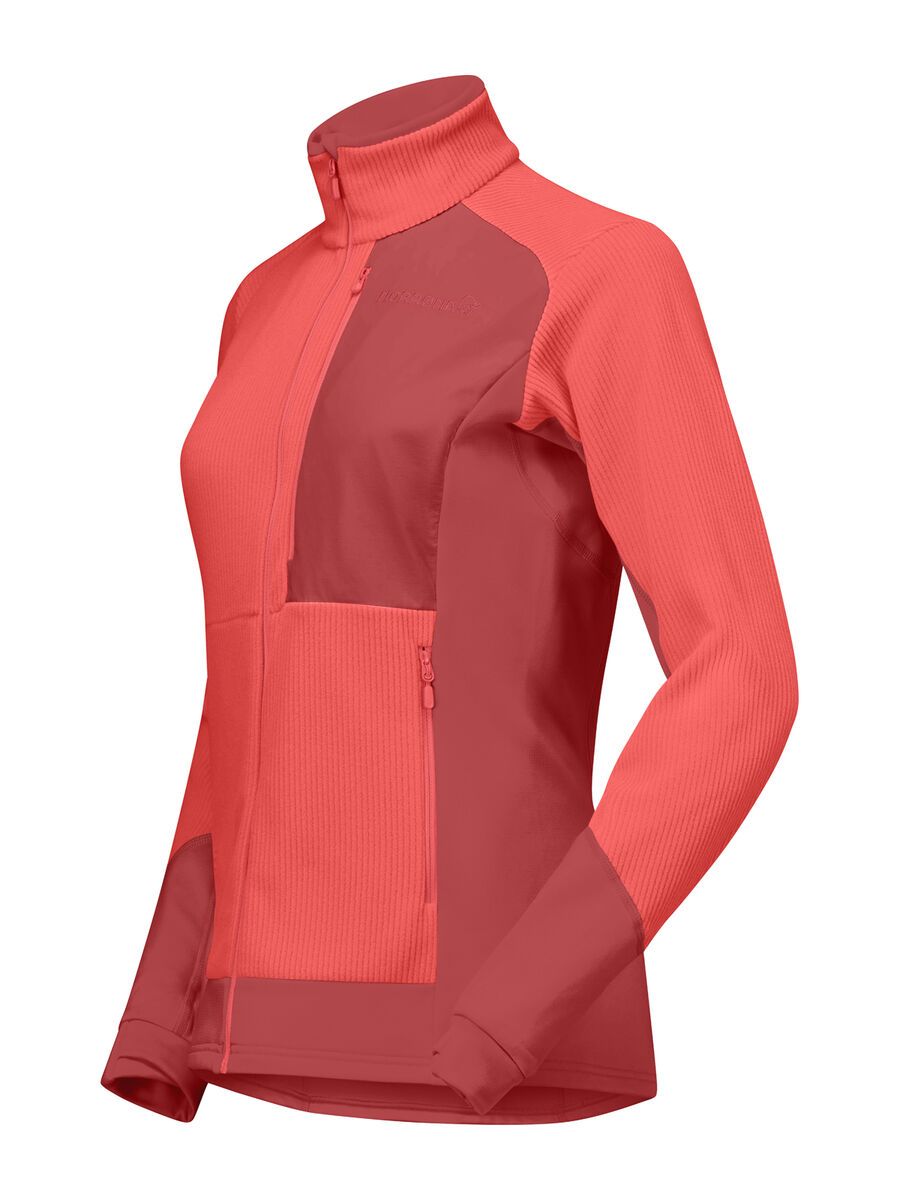 Norrona lofoten warm2 Jacket W's, deep sea coral/baked apple - Bild 2