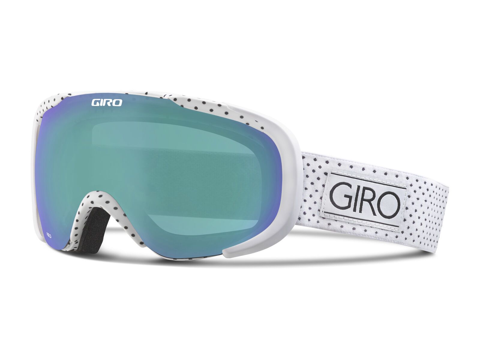 Giro Field, white mini dots/loden dynasty - Bild 1