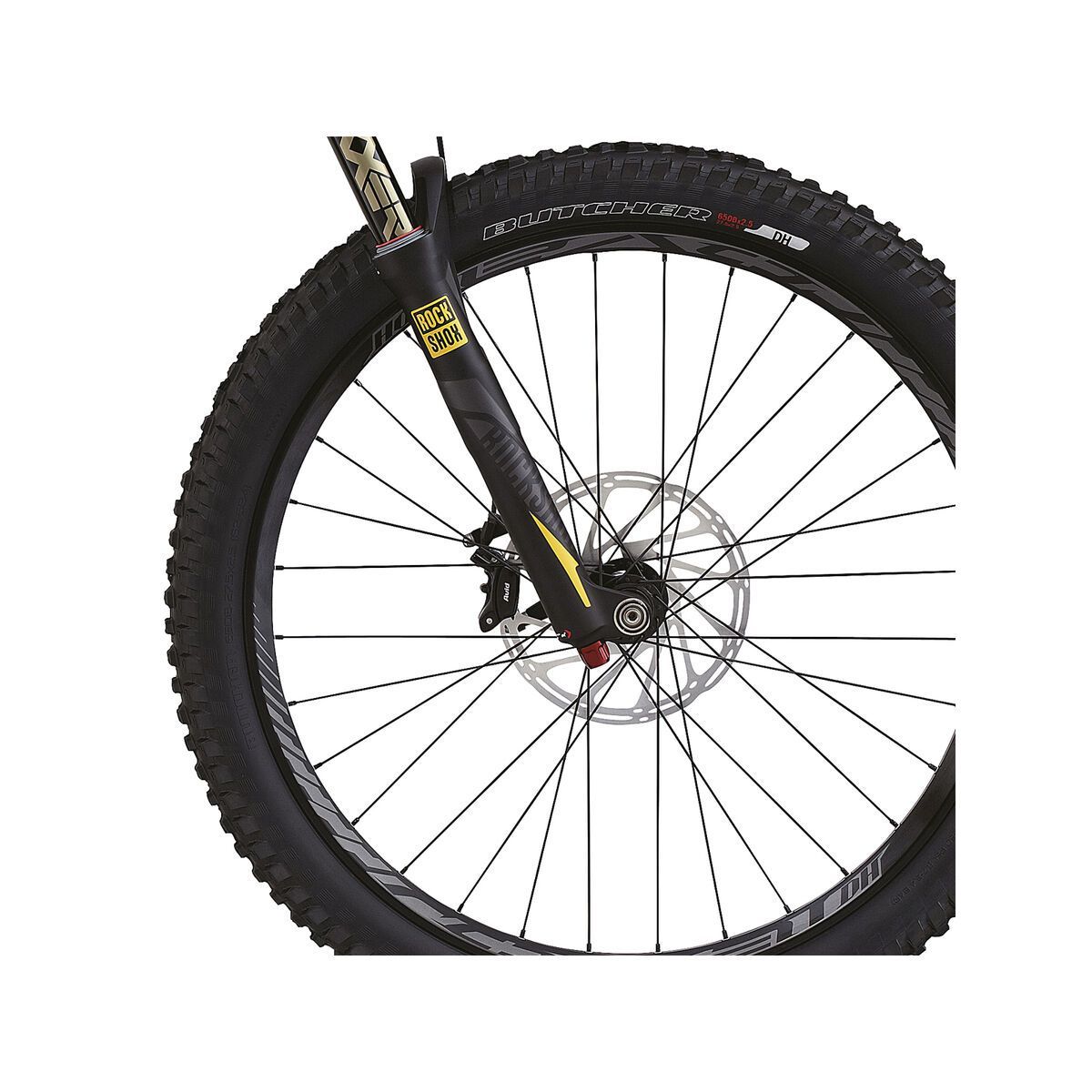 Specialized Enduro Expert Evo 650b, Satin/Dark Charcoal/Yellow/Black - Bild 2