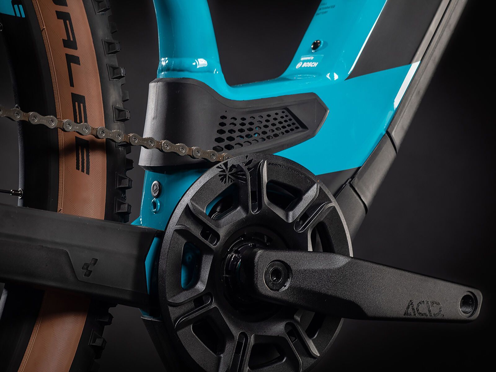 Cube Reaction Hybrid Pro 625 29 Trapeze, petrol´n´orange - Bild 4