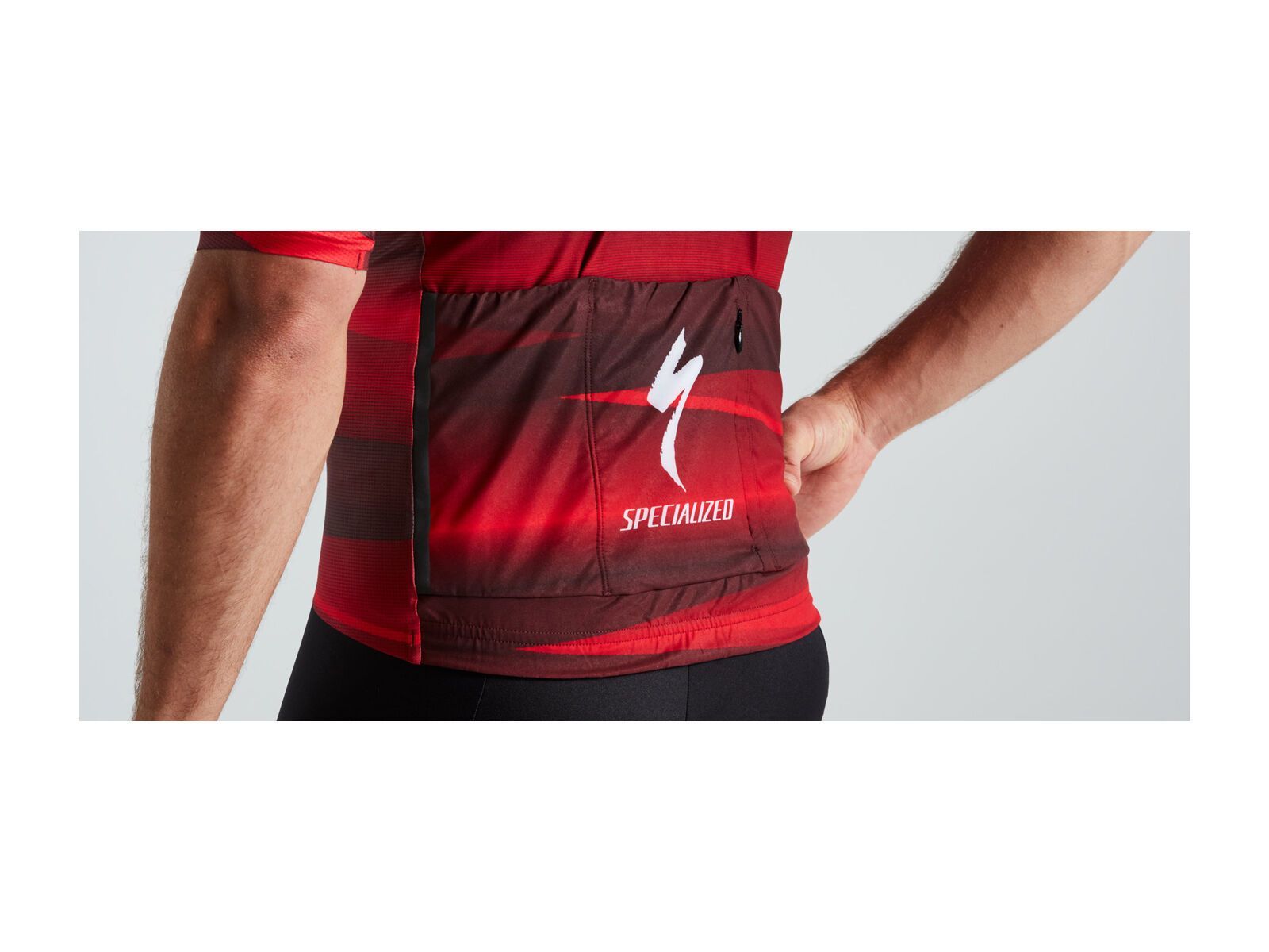 Specialized SL R Team Shortsleeve Jersey, black/red - Bild 7