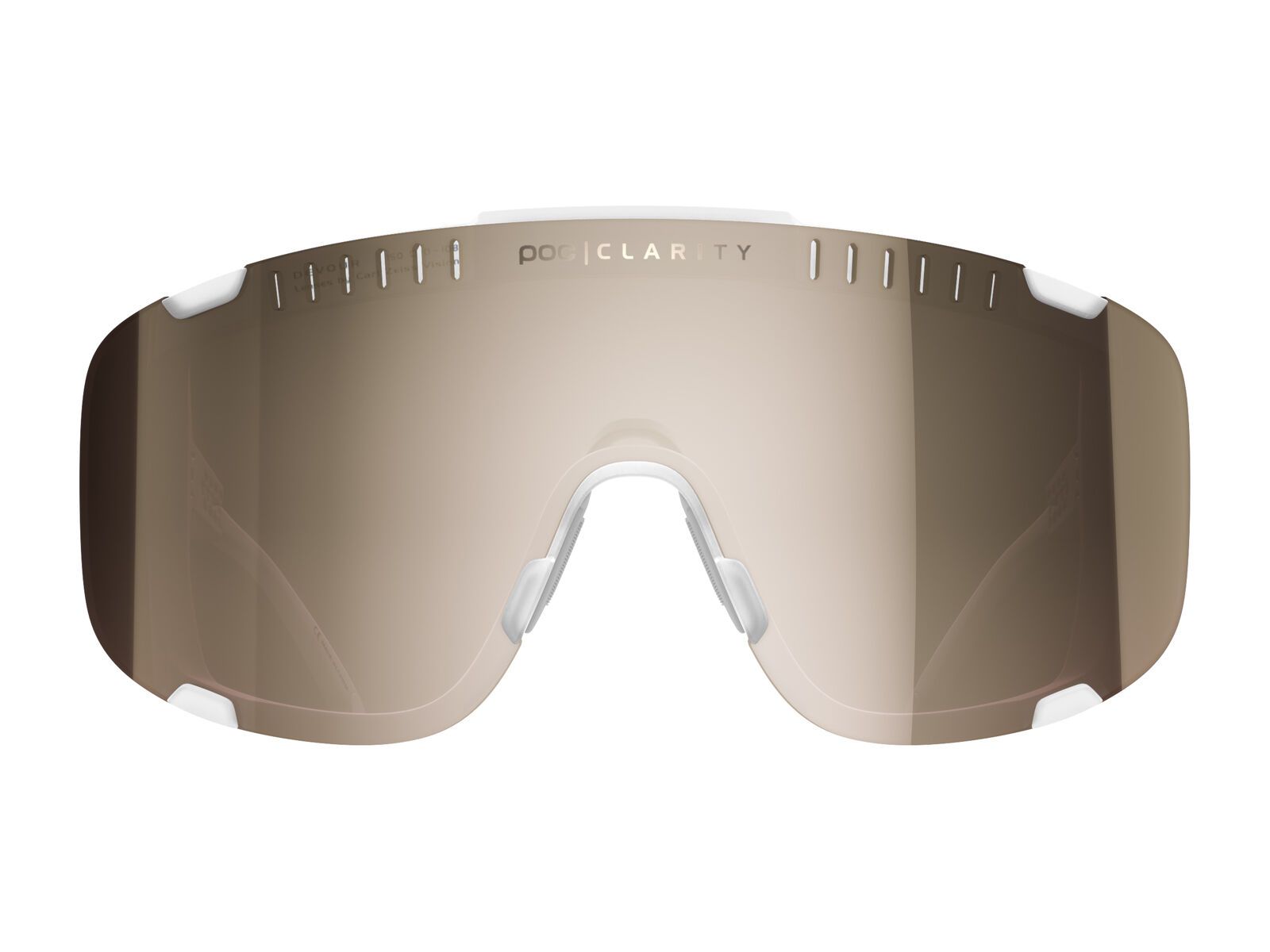 POC Devour, Clarity Trail Silver / transparant crystal - Bild 2