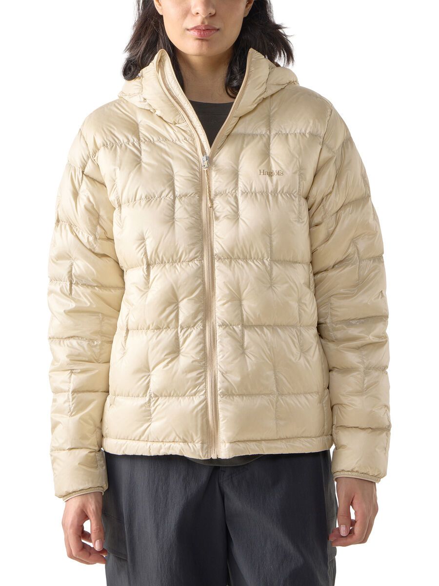 Haglöfs Hede Down Hood Women, chalk beige - Bild 3