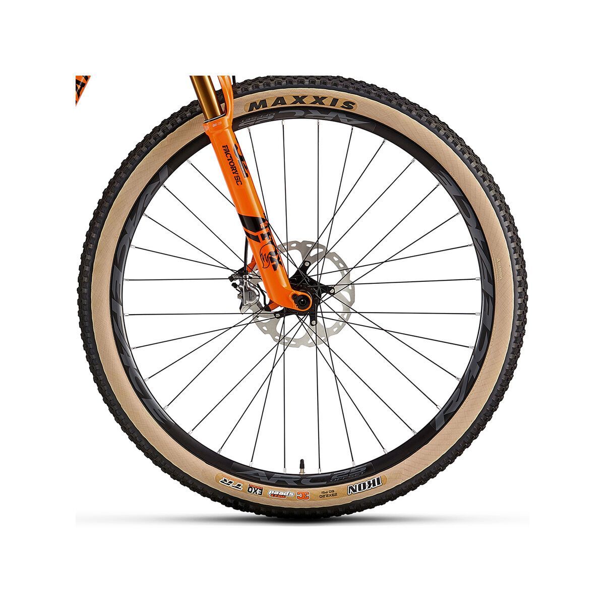 Rocky Mountain Element Carbon 90 XCO, fox racing orange/the man in black - Bild 4
