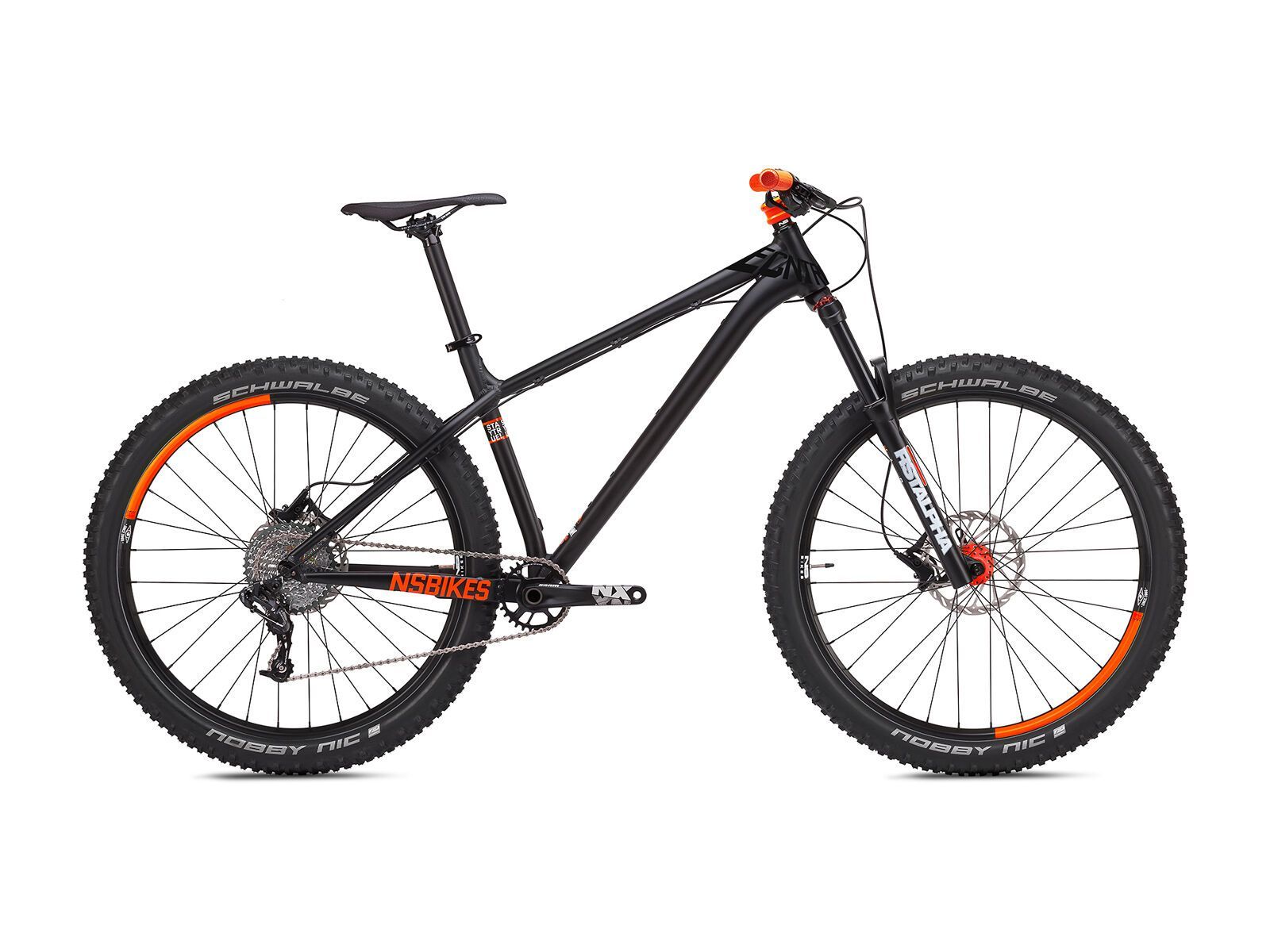 NS Bikes Eccentric Djambo 2, dark raw/fluo orange - Bild 1