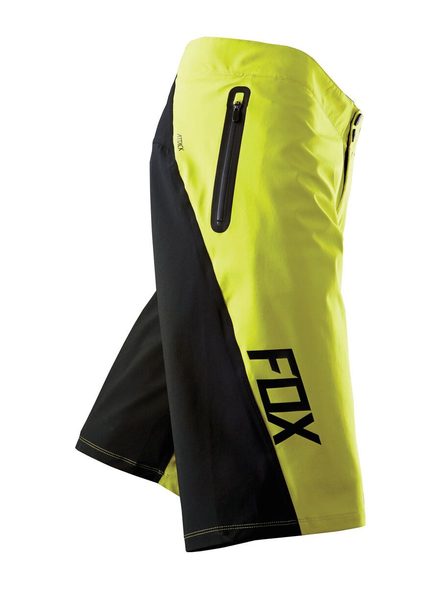 Fox Attack Q4 CW Shorts, Acid Green - Bild 2
