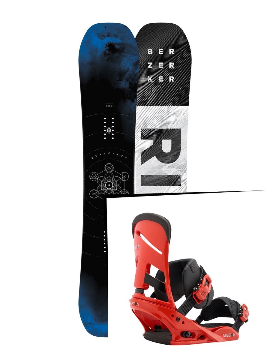 Set: Ride Berzerker 2017 + Burton Mission (1712888S) - Bild 1