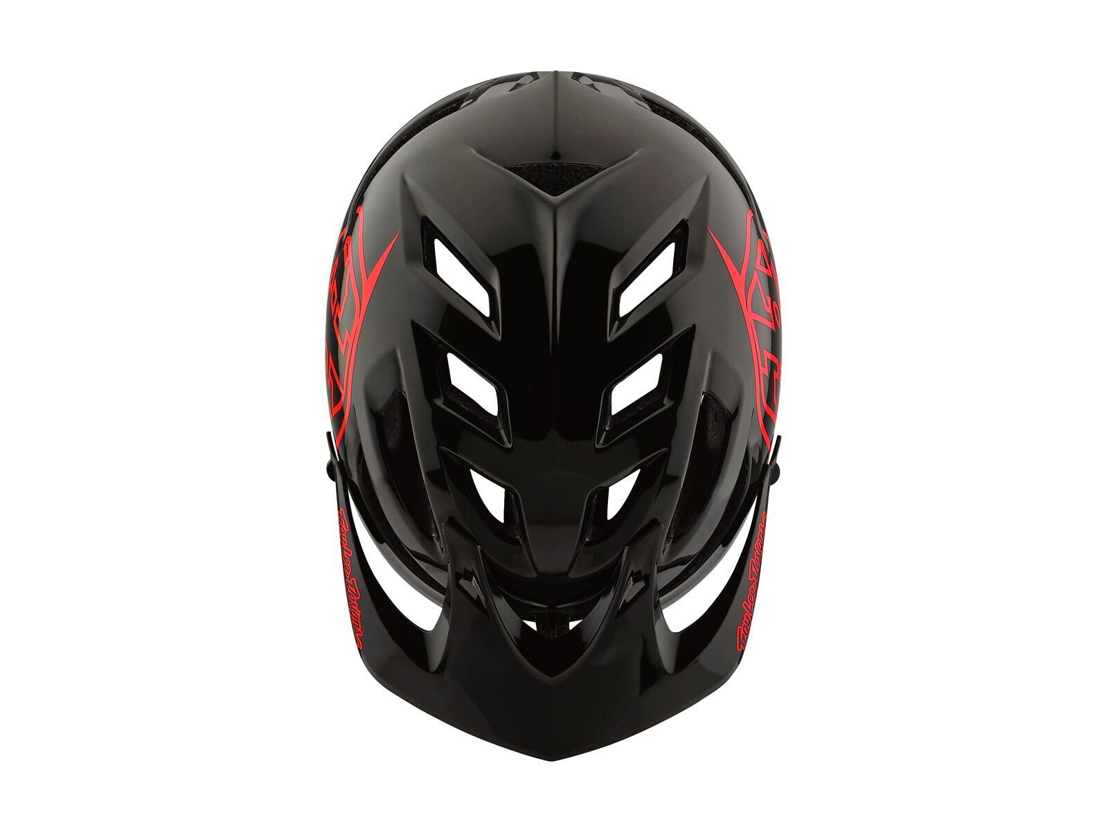 TroyLee Designs A1 Drone Youth Helmet, black/red - Bild 3