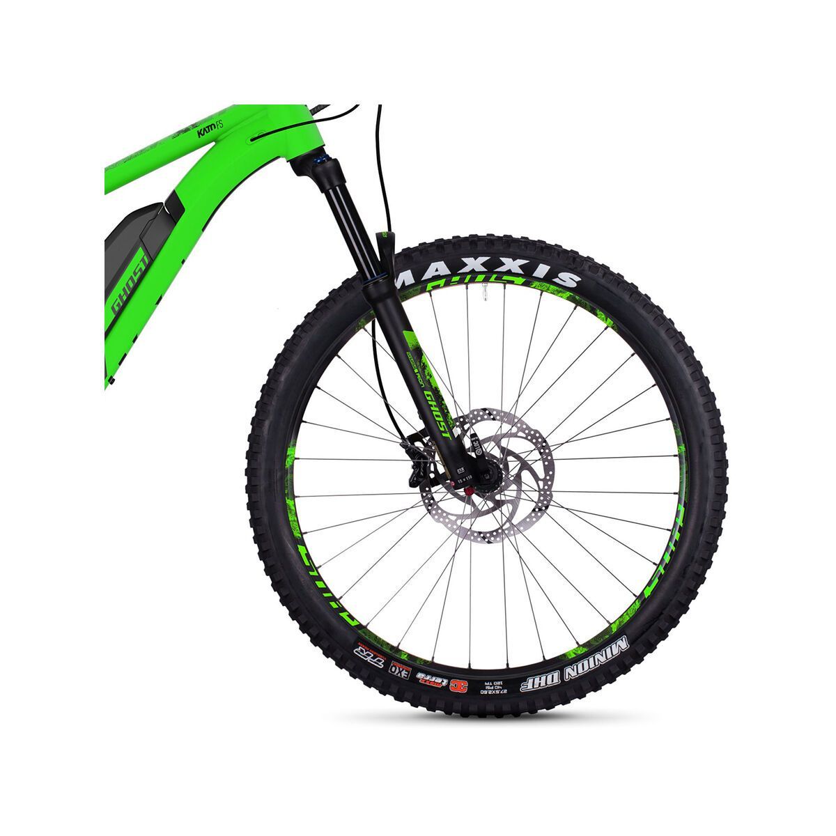 Ghost Hybride Kato FS S4.7+ AL, neon green/night black - Bild 2
