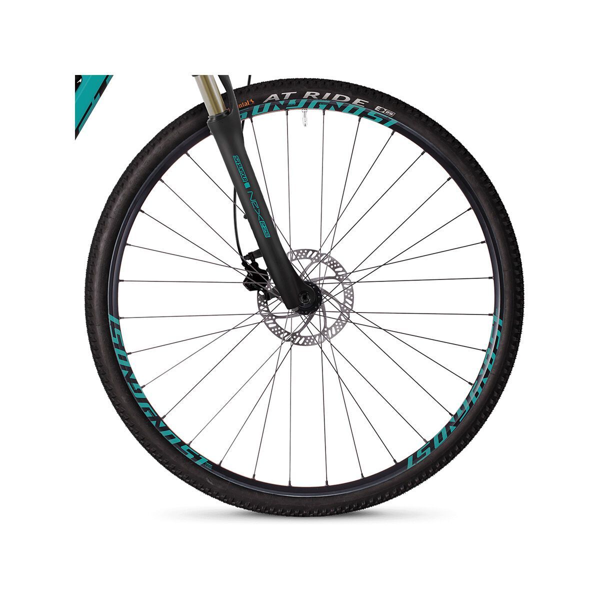 Ghost Hybride Square Cross B1.8 AL, electric blue/jet black - Bild 3