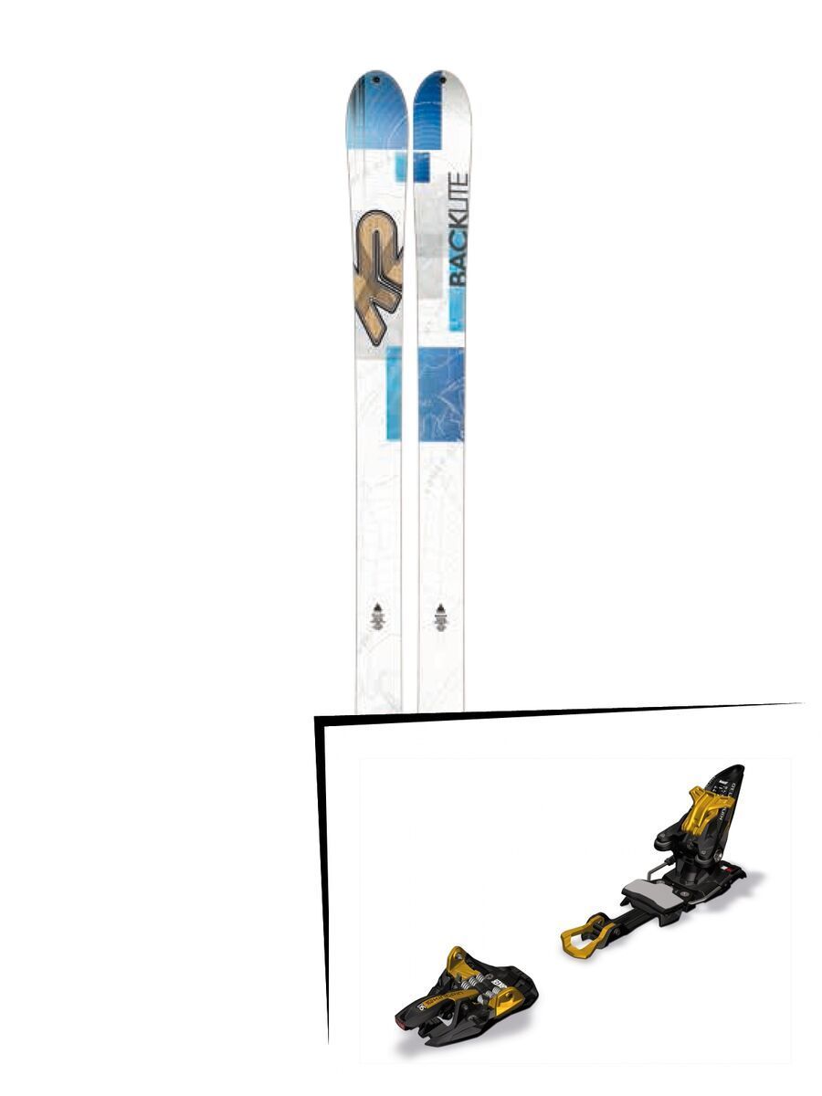 K2 SKI Set: Backlite 74 2016 + Marker Kingpin 10 - Bild 1