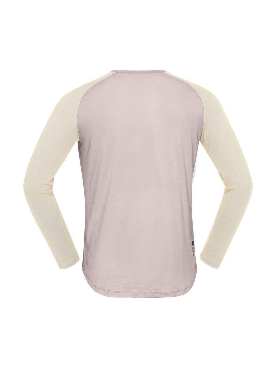 Norrona femund pureUll Long Sleeve M's, oatmeal/whisper white - Bild 3