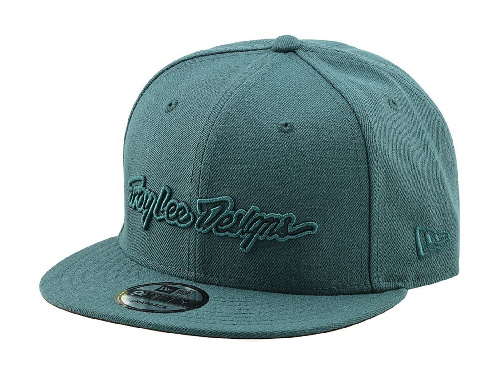 TroyLee Designs Classic Signature New Era Hat, pine needle green - Bild 1