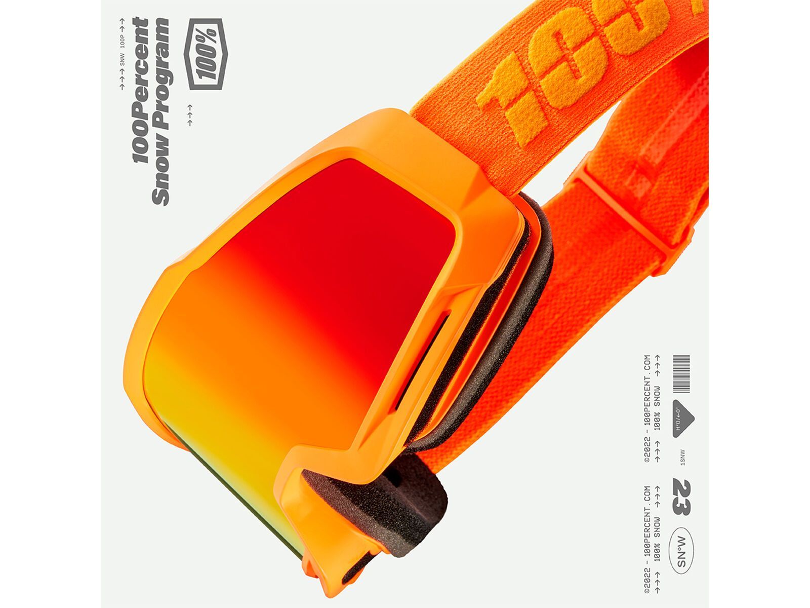 100% Okan - HiPER Vermillion w/Red ML Mi, essential fluo orange - Bild 5