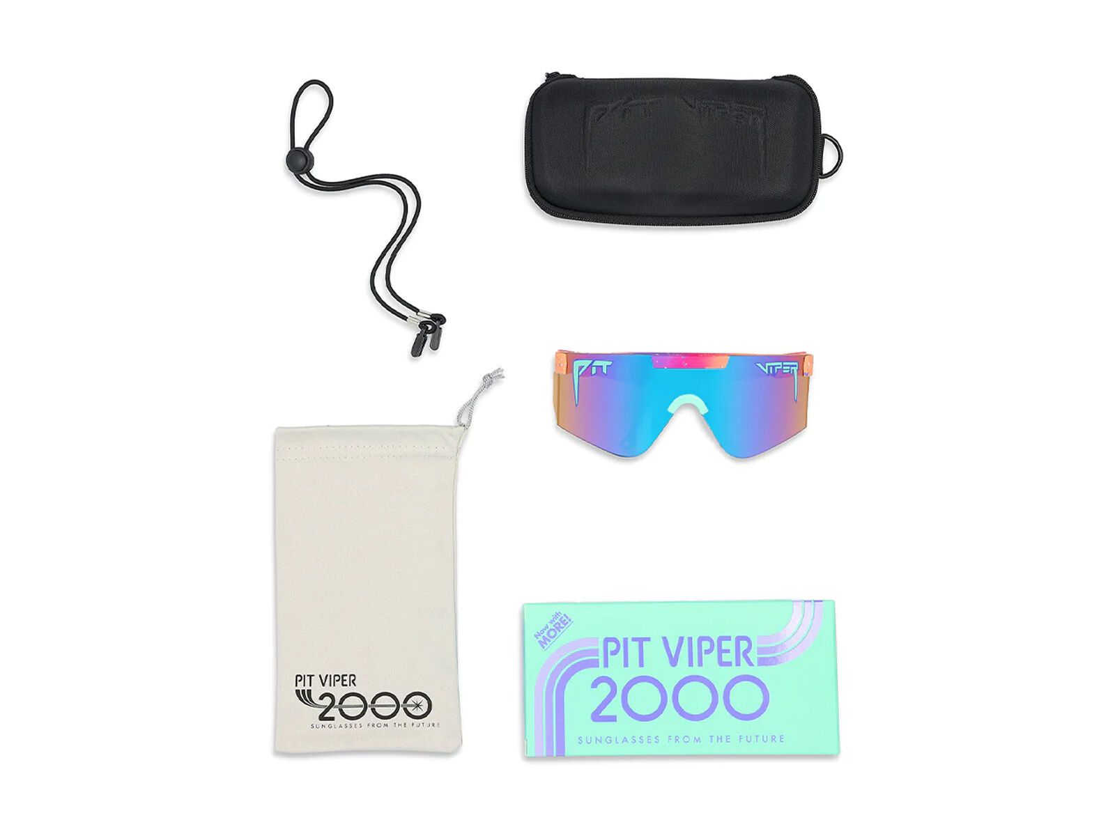 Pit Viper The 2000s, The Copacabana /Blue/Purple Revo - Bild 3