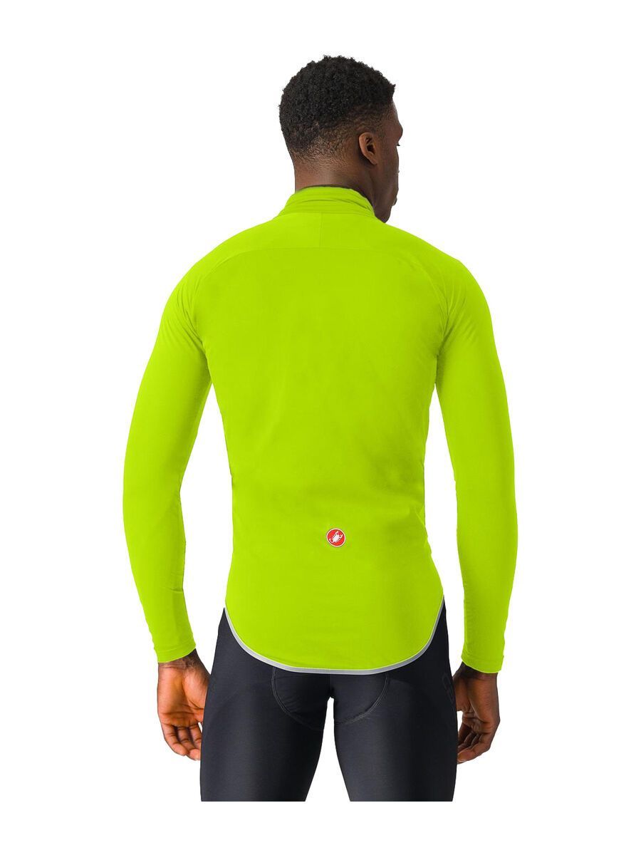 Castelli Ultra Rain Cape, electric lime/silver reflex - Bild 2