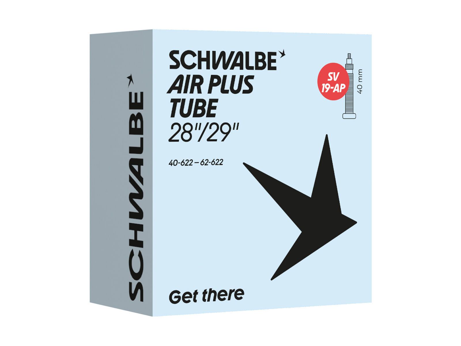 Schwalbe Air Plus Schlauch SV 19-AP 28/29 Zoll / 40/62-622 - Bild 1