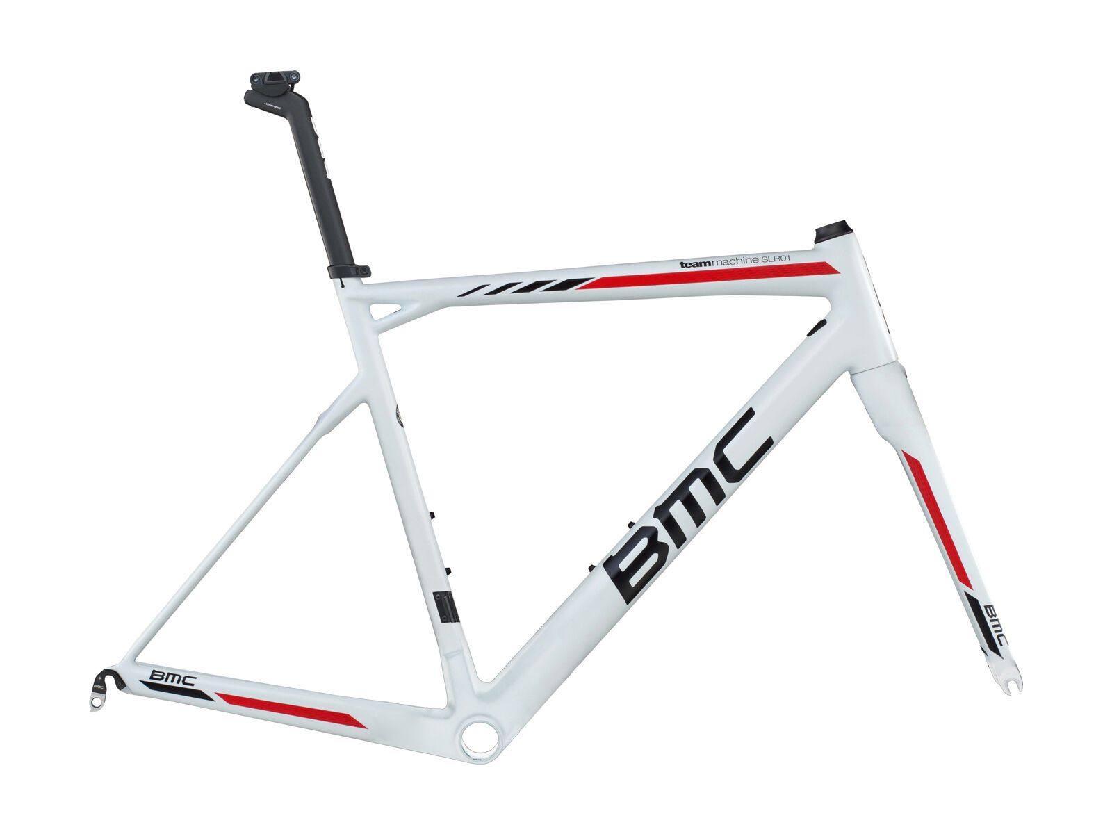 BMC Teammachine SLR01 Frameset DTi, team white - Bild 1