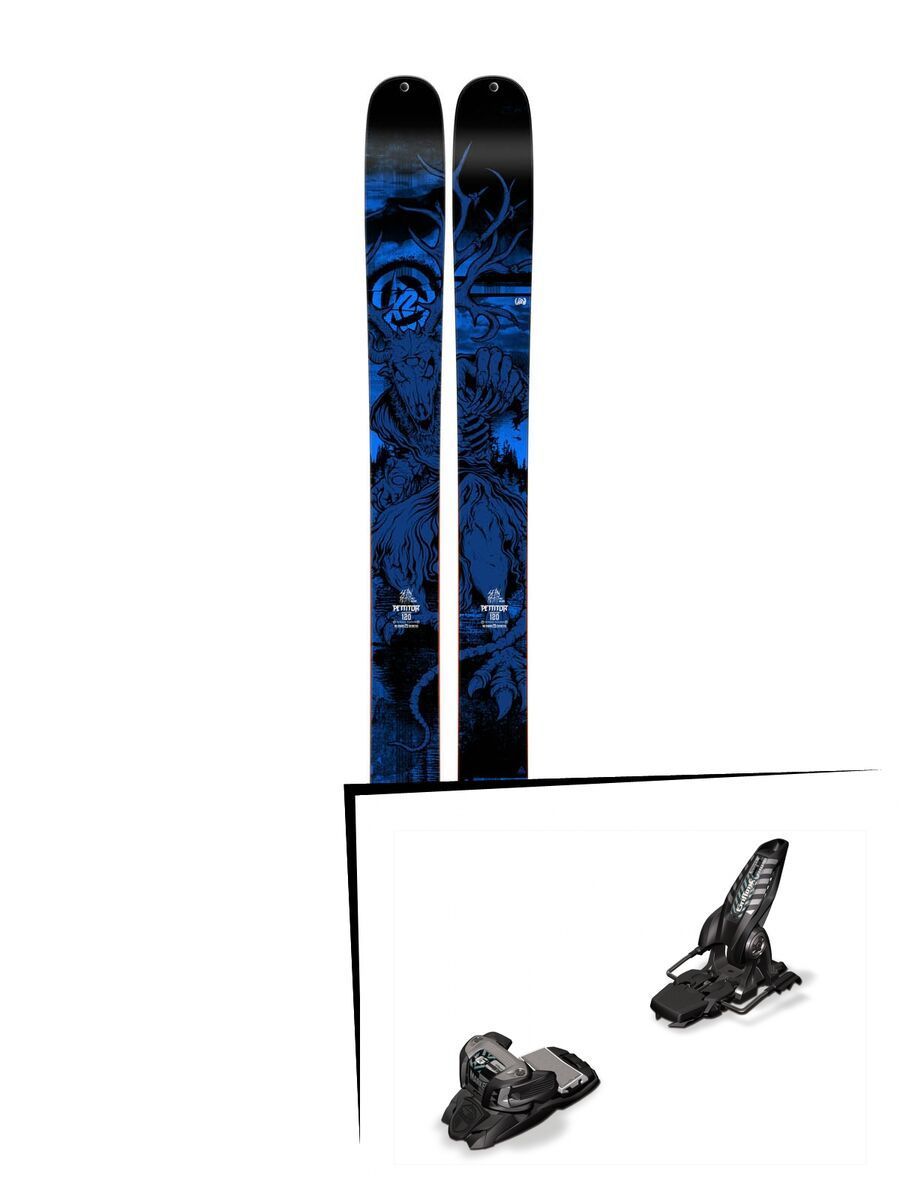 K2 SKI Set: Shreditor 120 2015 + Marker Griffon 13 - Bild 1