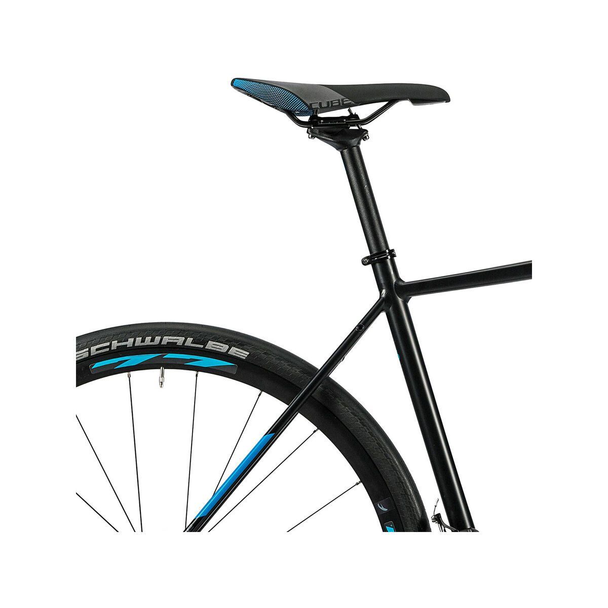 Cube SL Road Race, black grey flashblue - Bild 6