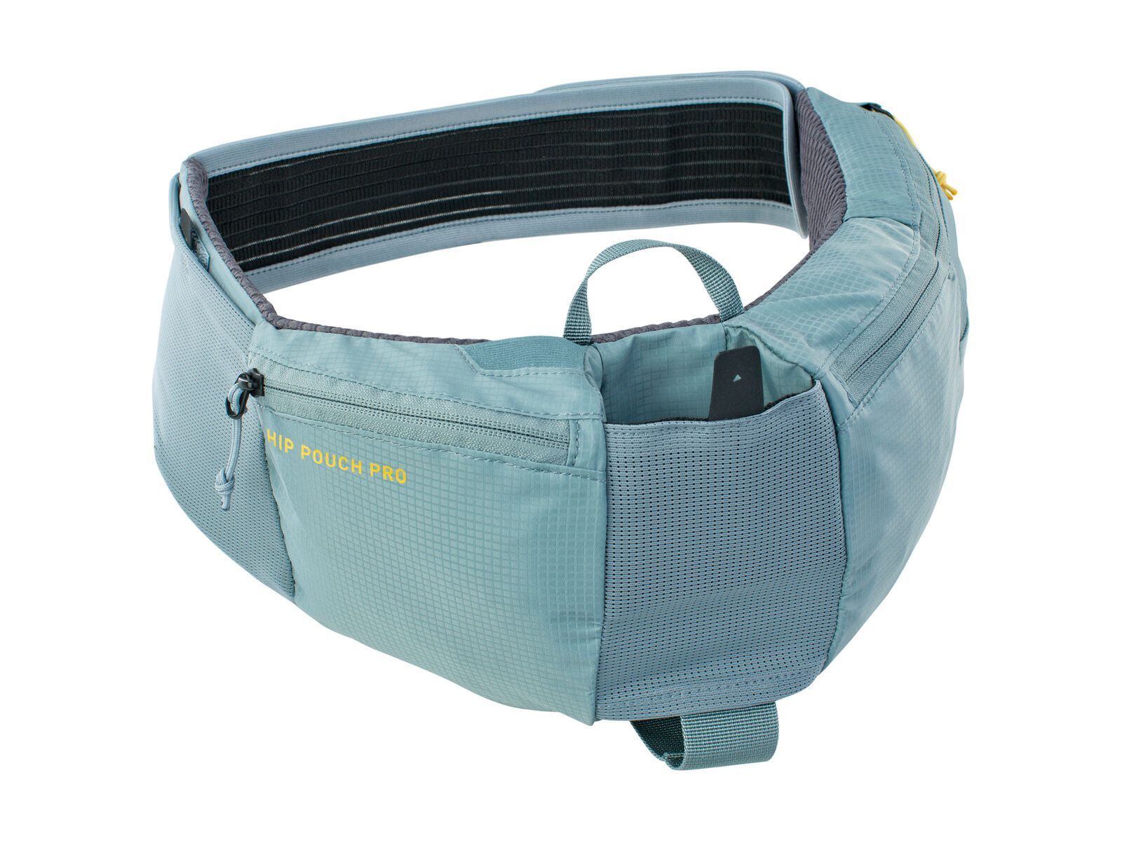 Evoc Hip Pouch Pro inkl. 550 ml Trinkflasche, steel - Bild 2