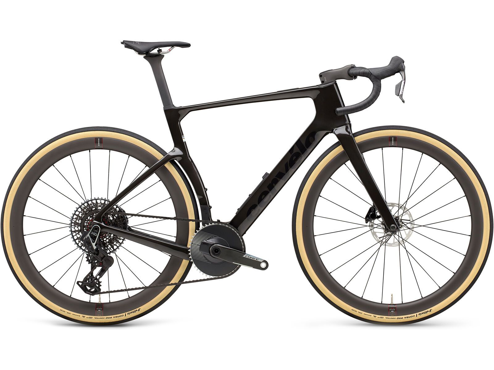 Cervelo Aspero-5 SRAM Force AXS 1, five black - Bild 1