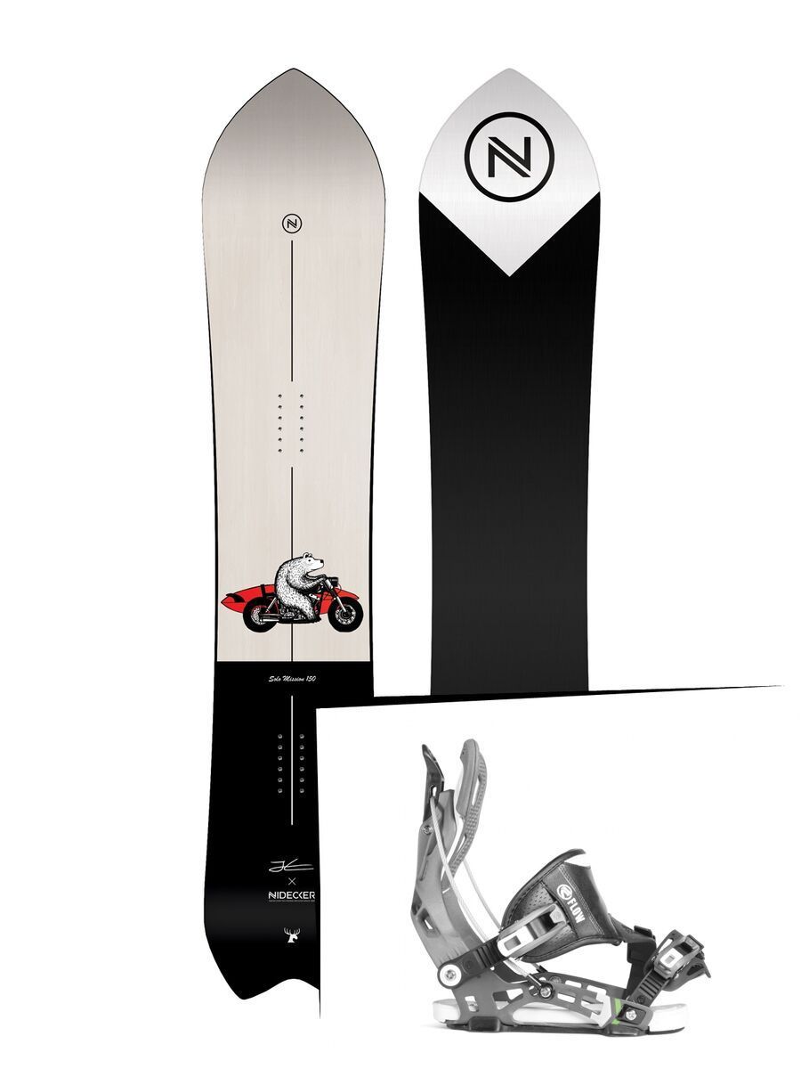 Set: Nidecker Solo Mission 2019 + Flow NX2 (2226524S) - Bild 1