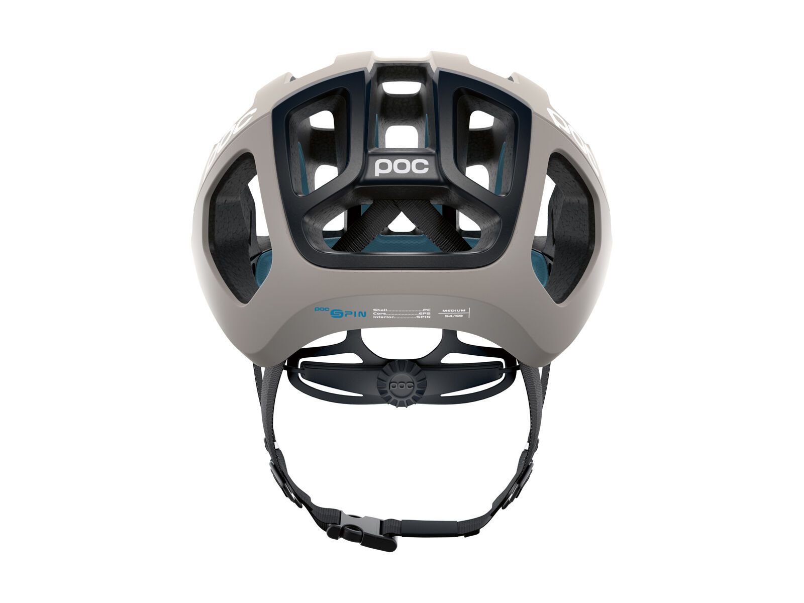 POC Ventral Air SPIN, moonstone grey matt - Bild 3