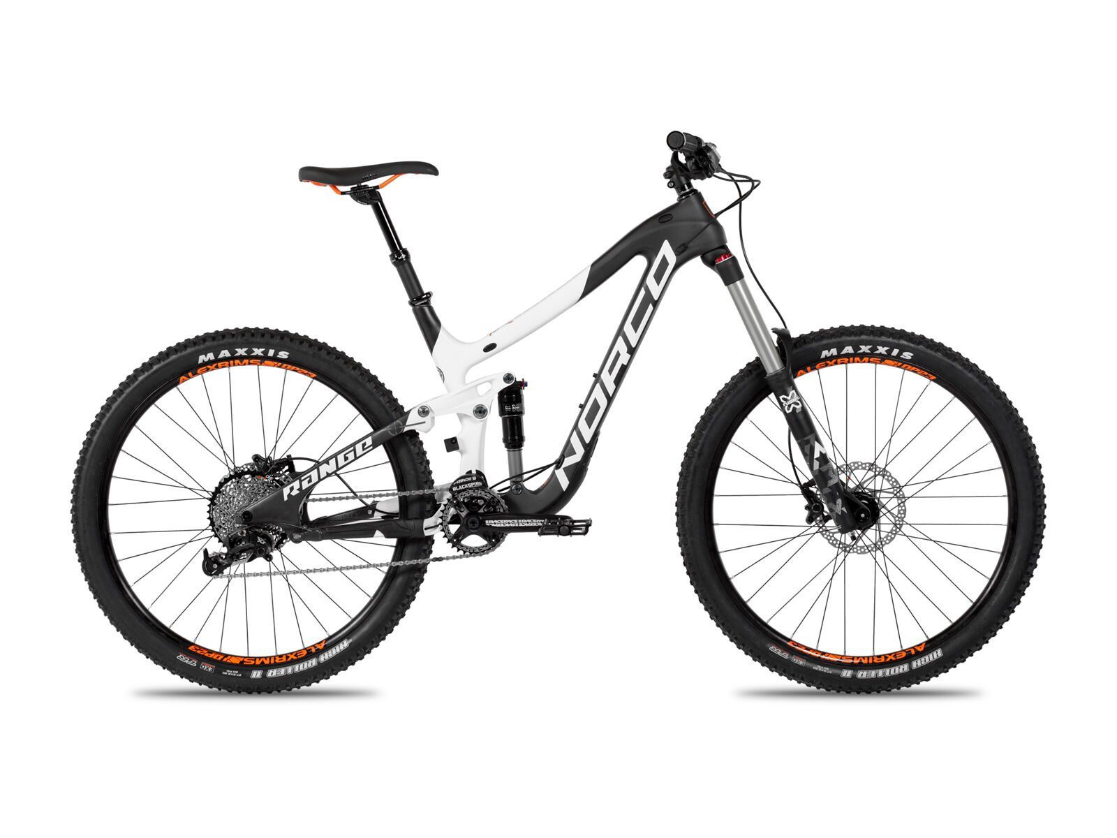 Norco Range C 7.4, black/white/orange - Bild 1