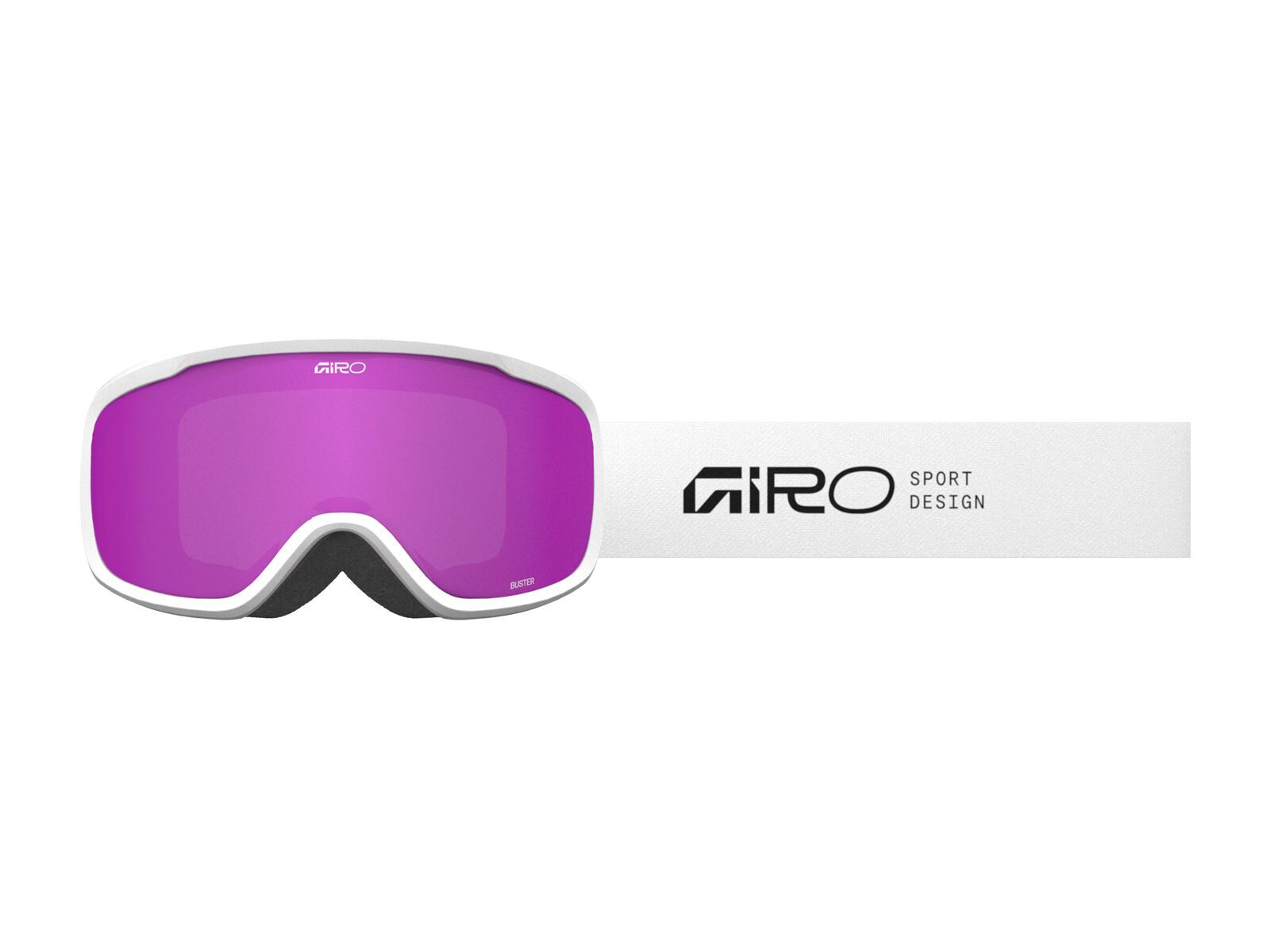 Giro Buster, Amber Pink / stacked white - Bild 1