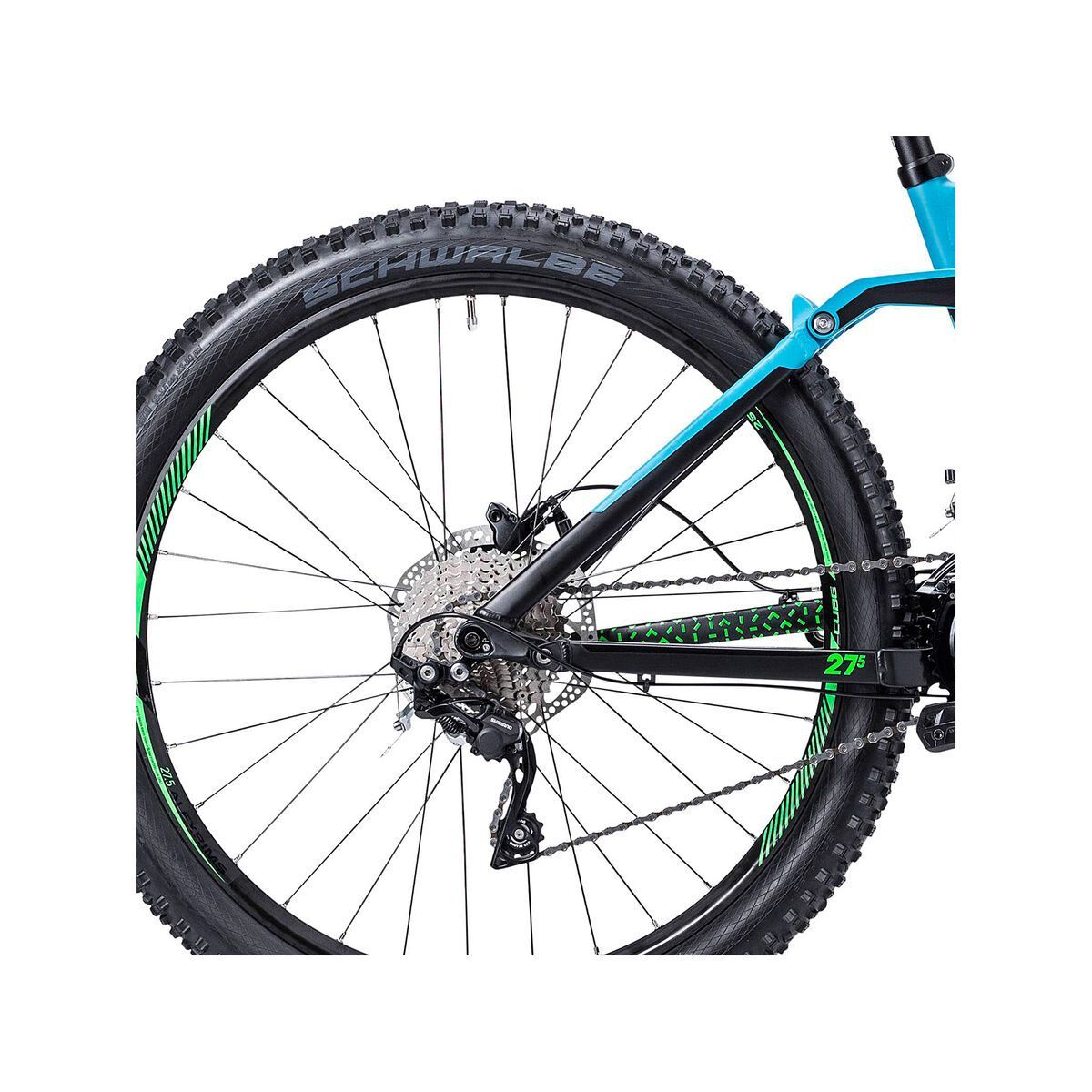 Cube Fritzz 180 HPA Race 27.5, blue/black - Bild 4