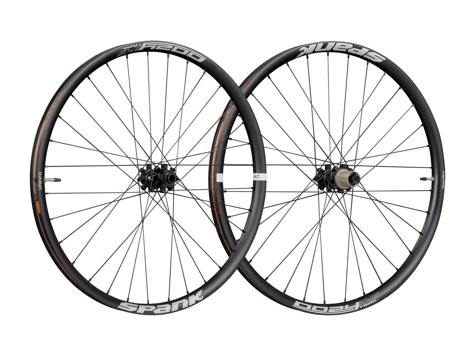 Spank Oozy Trail 345 Boost Wheelset 27.5, black - Bild 1