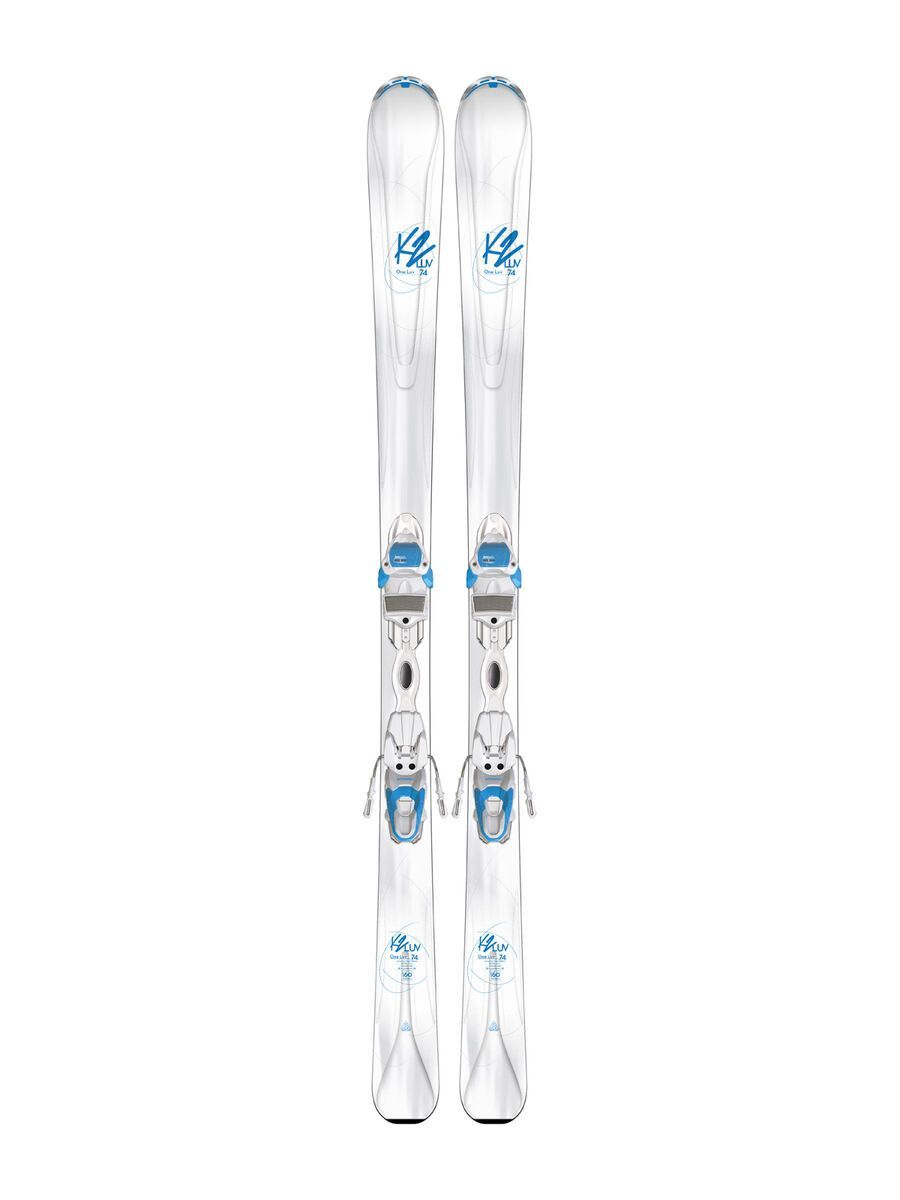 K2 SKI Set: OneLuv 74 2018 + K2 SKI ER3 10 Compact Quickclik (1524600) - Bild 1