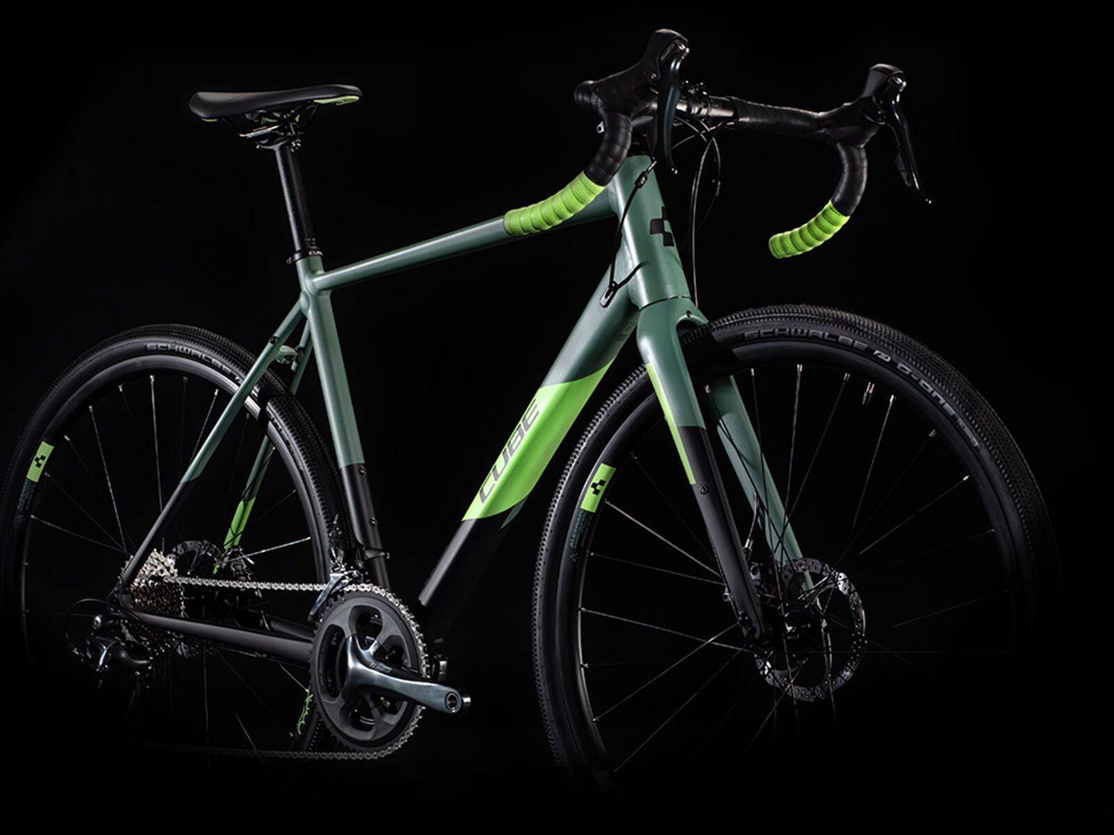 Cube Nuroad Pro, black´n´sharpgreen - Bild 2